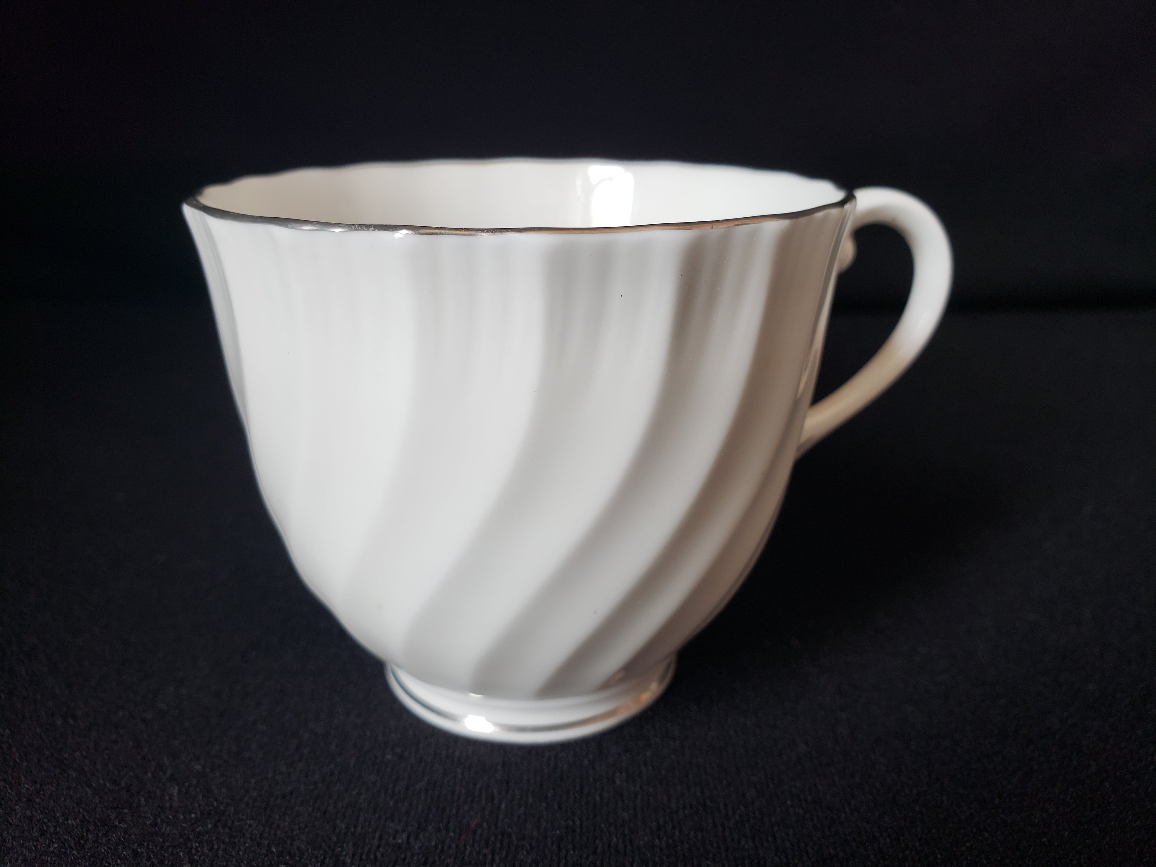 Vintage Royal Worcester Engagement Tea Cup ONLY (lot 2056)