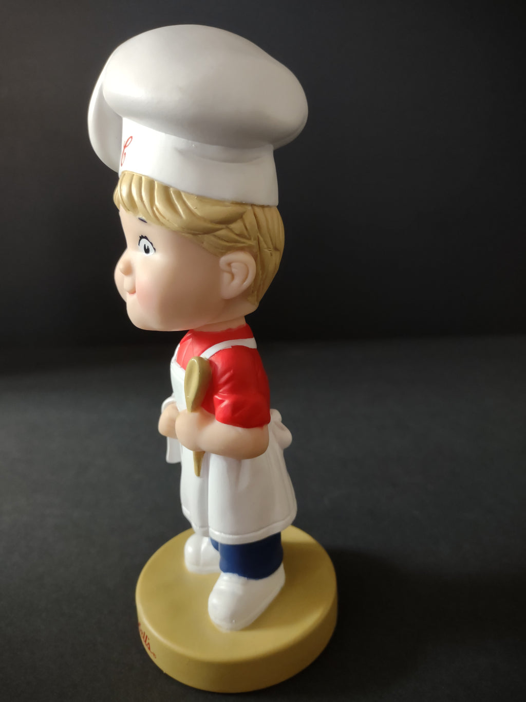 Vintage Christmas 2002 Campbells Collectible Bobble Head Boy (Lot 4713)