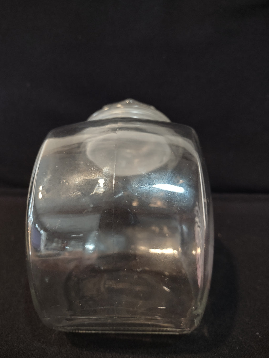 Vintage Hershey's Chocolate Glass Candy Cookie Container Jar (Lot 3051)