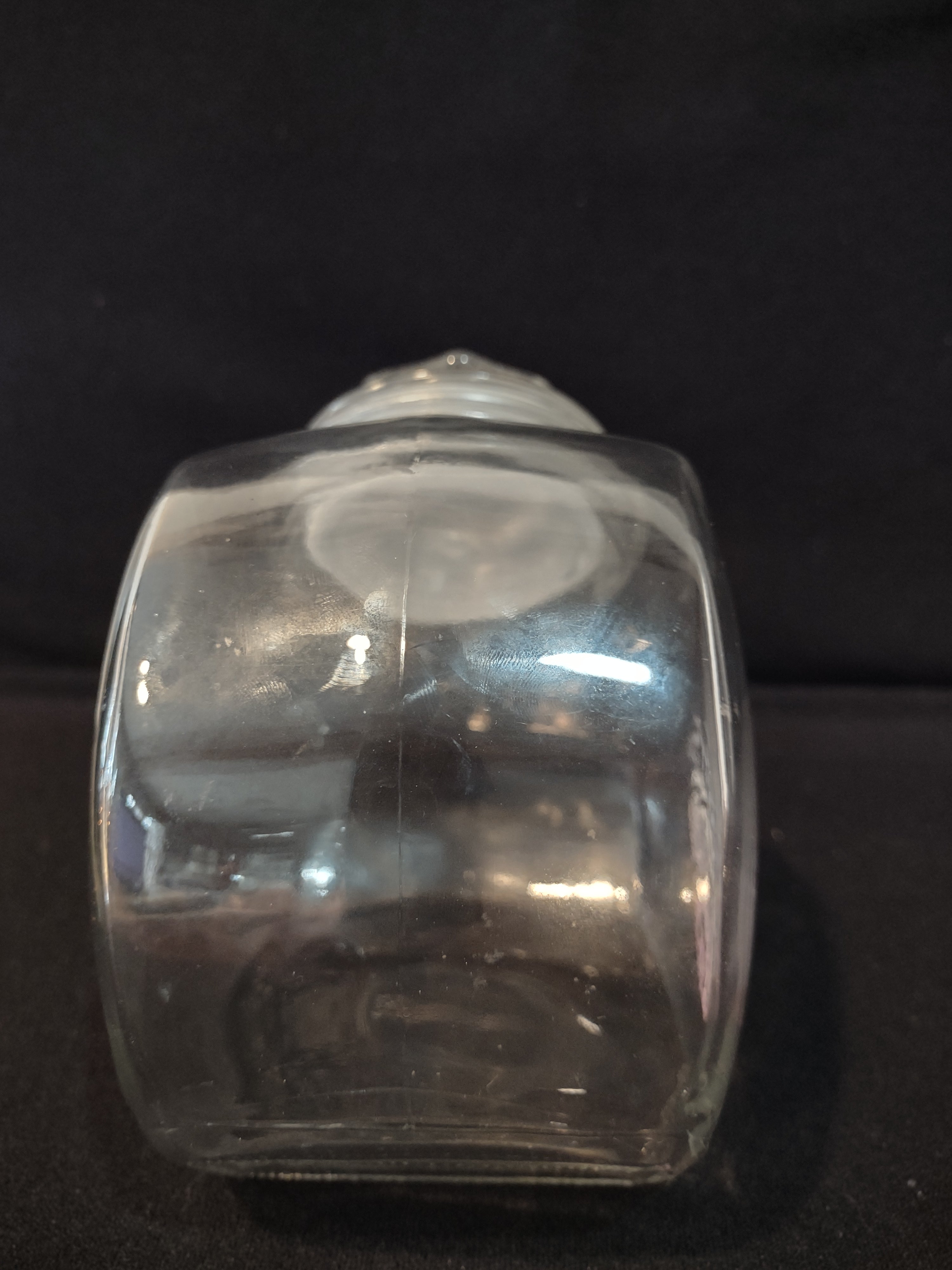 Vintage Hershey's Chocolate Glass Candy Cookie Container Jar (Lot 3051)