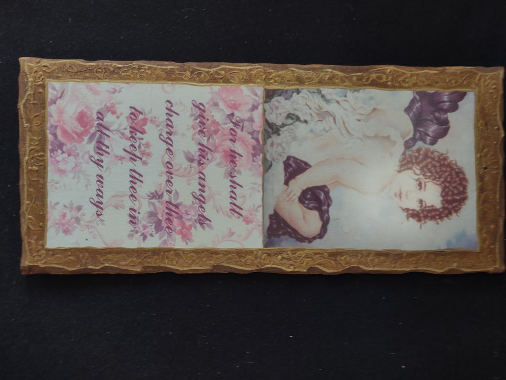 Angel Bible Verse Cupid A Midsummer Night's Dream Wall Hanging (Lot 3863)