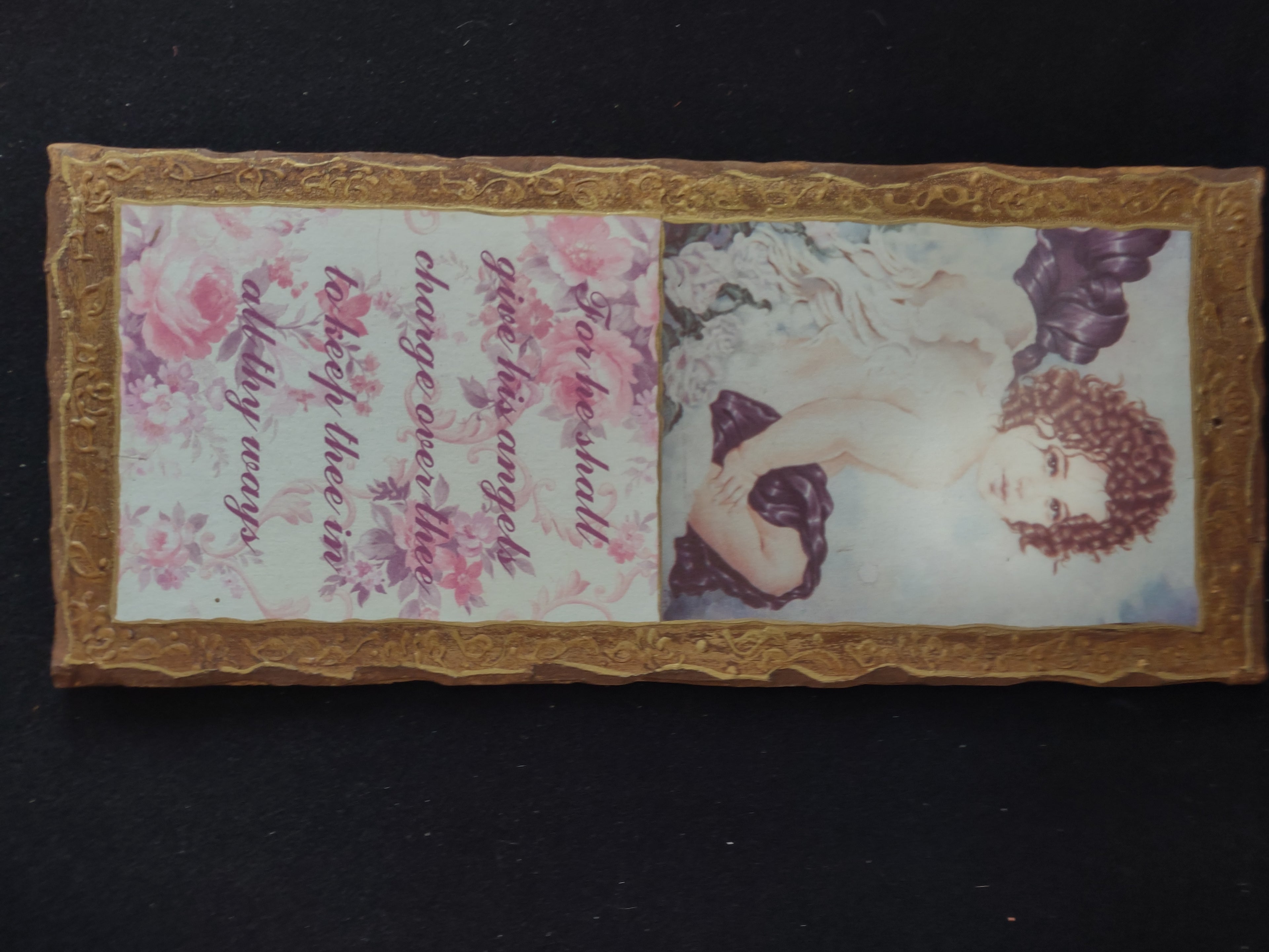 Angel Bible Verse Cupid A Midsummer Night's Dream Wall Hanging (Lot 3863)