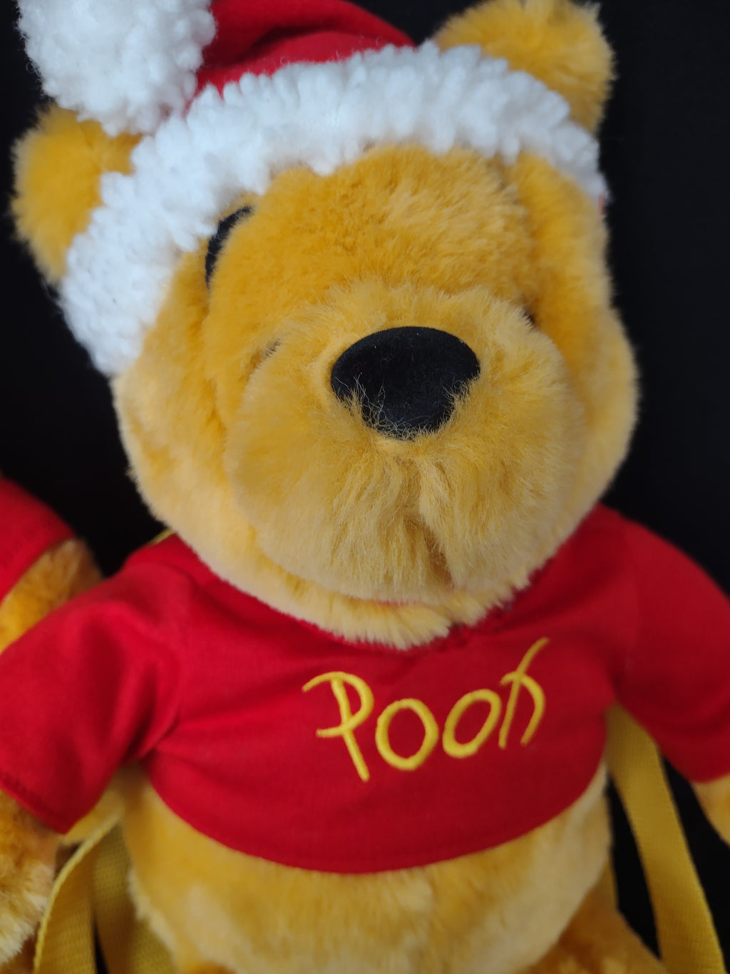 Christmas Disney Pooh Bear Toy with straps set of 2 (lot 2360)