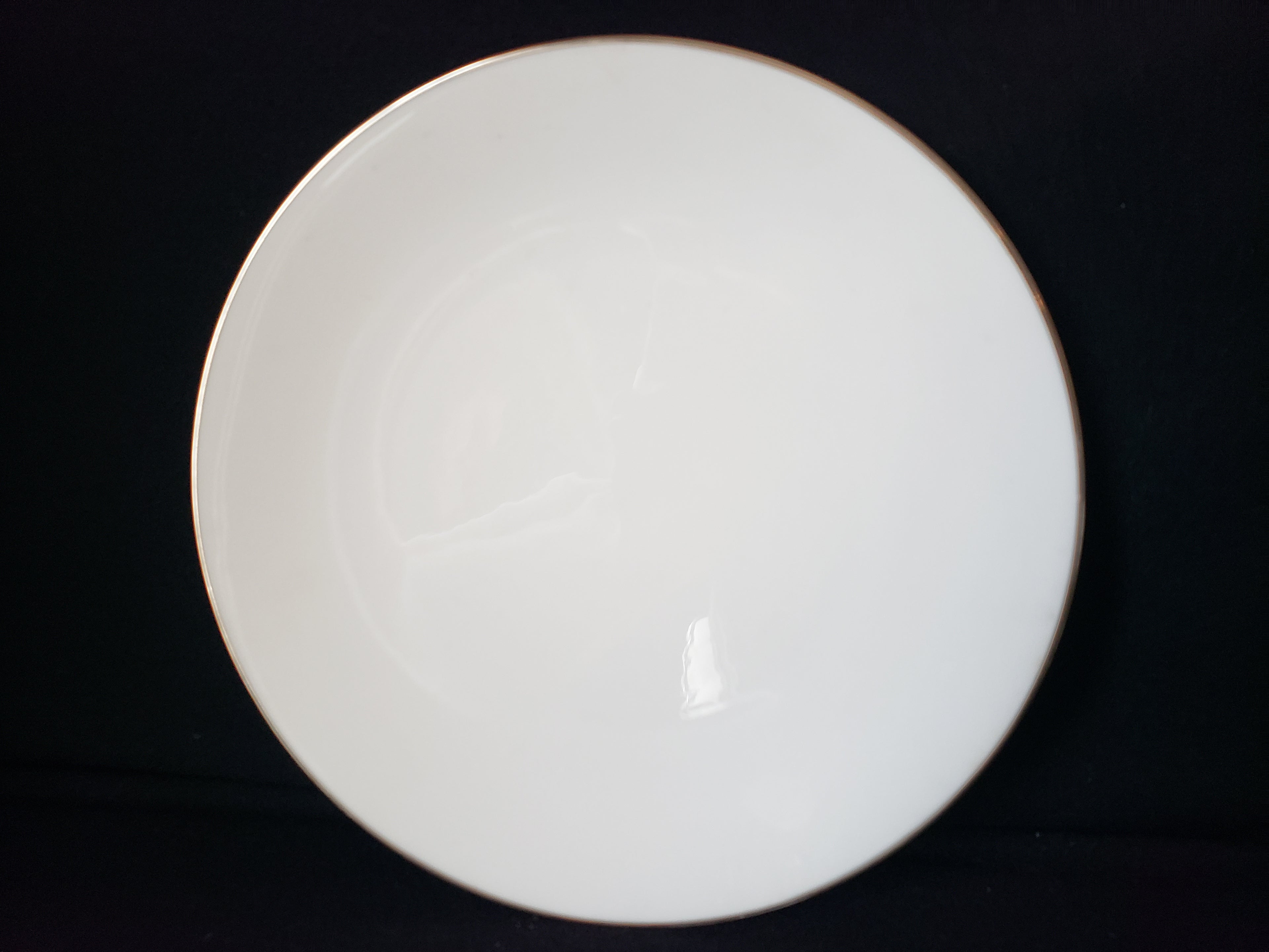 Vintage Royal Worcester White Silver Trim Bread or Dessert Plate 6" (lot 2108)