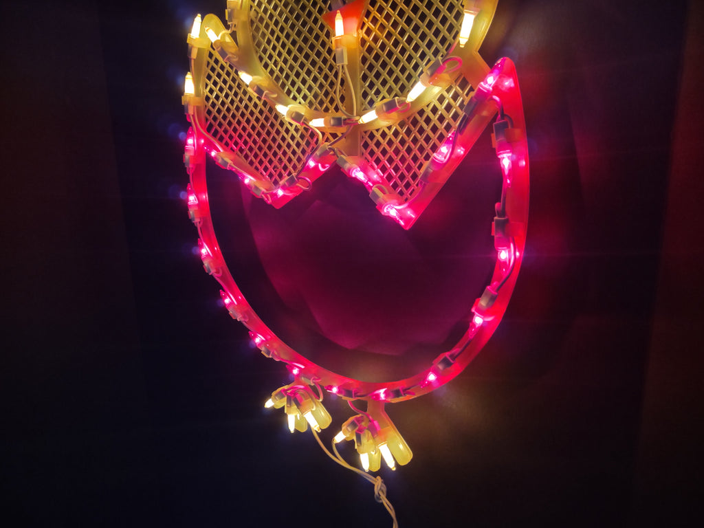 Vintage Window Easter Chicken Light Up 18" (lot 1487)