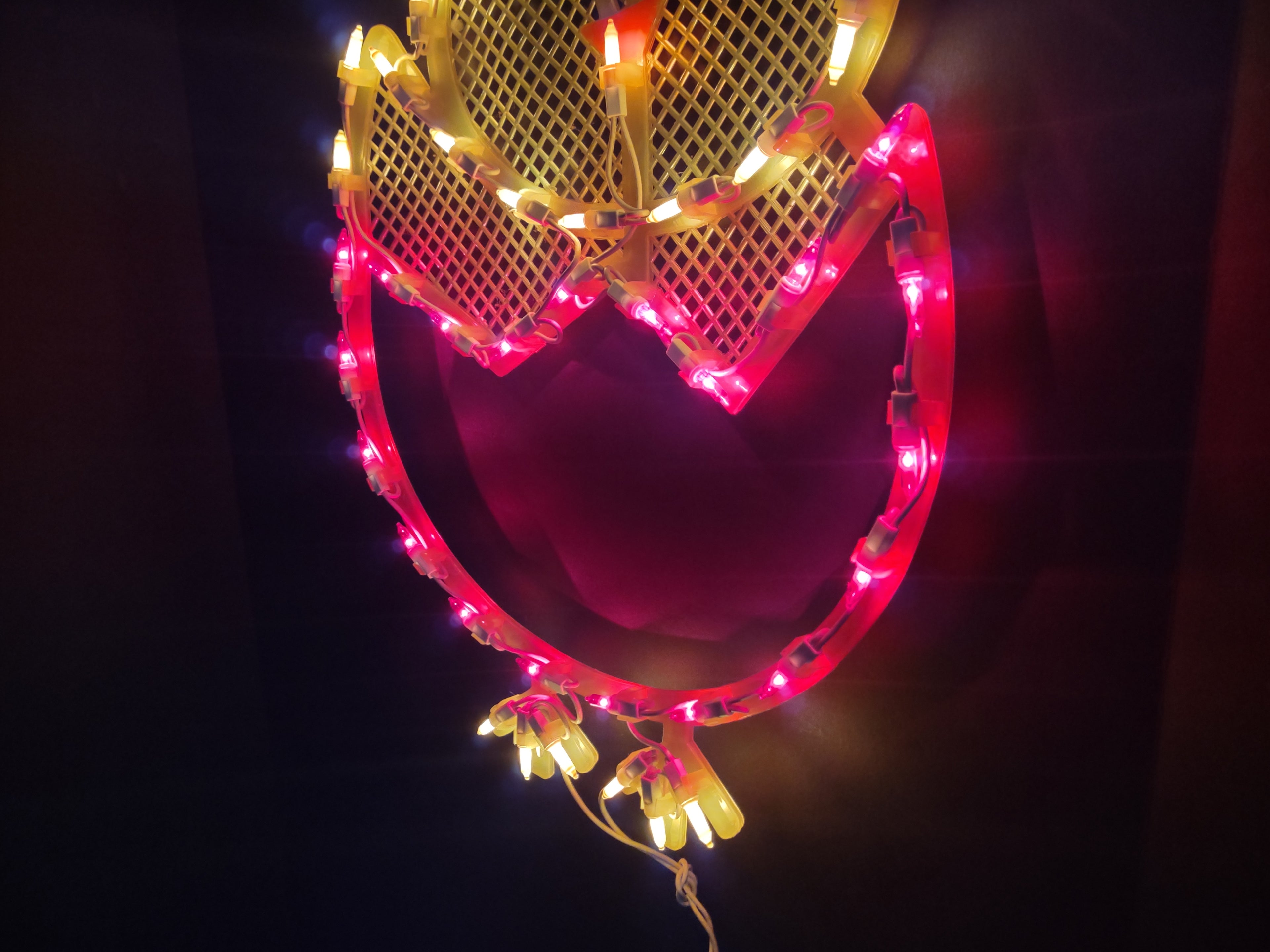 Vintage Window Easter Chicken Light Up 18" (lot 1487)
