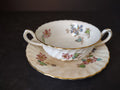 Vintage Minton England Bone Vermont Bouillon Cup with Liner IMPERFECT (lot 5464)