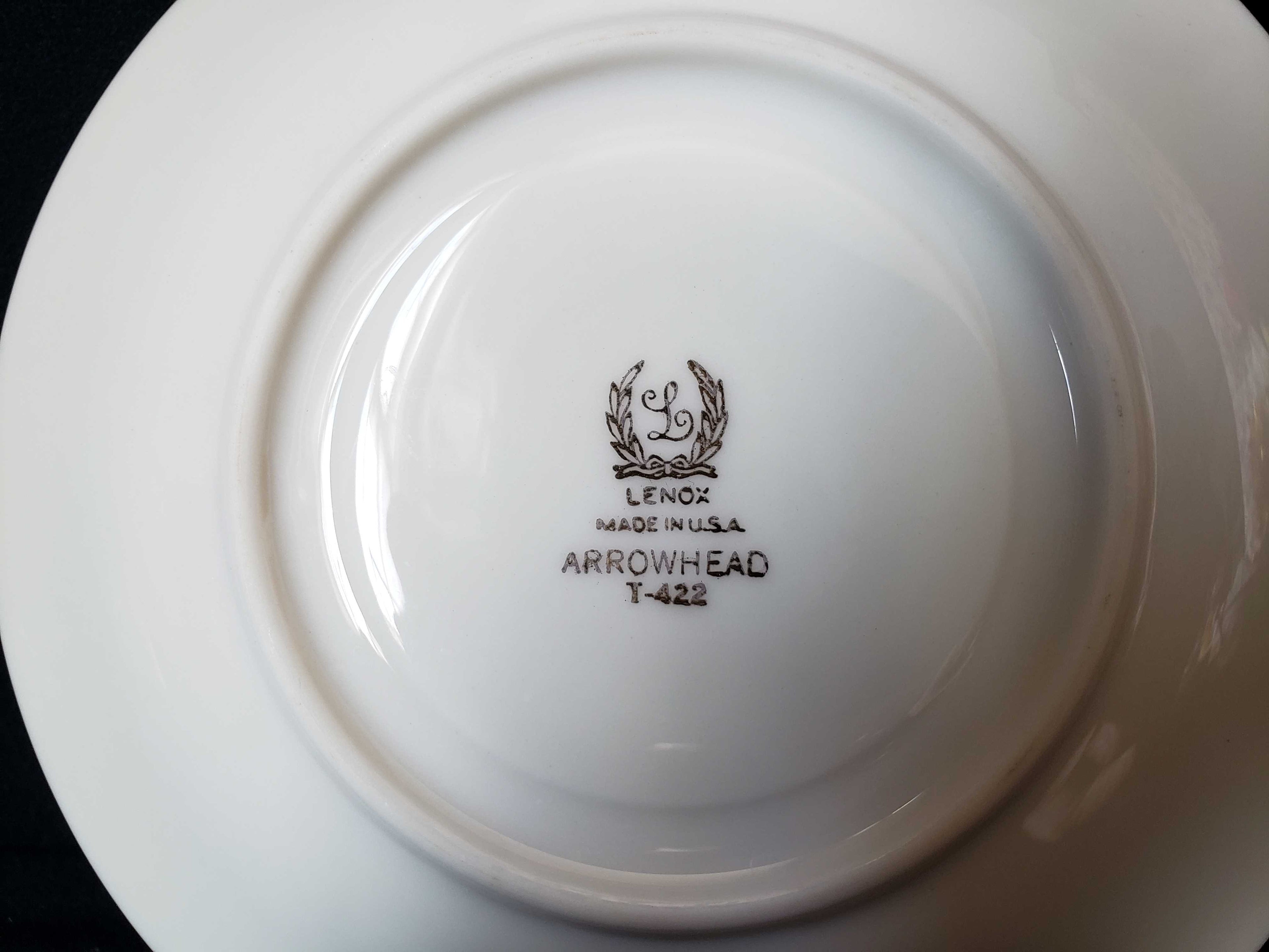Vintage Lenox Mc Kinley Tea Cup with Saucer (lot 1930)