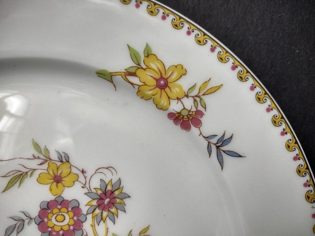 Haviland Limoges Old Abbey Rouen Spray Pheasant Salad Plate 7-3/8" (lot 346)