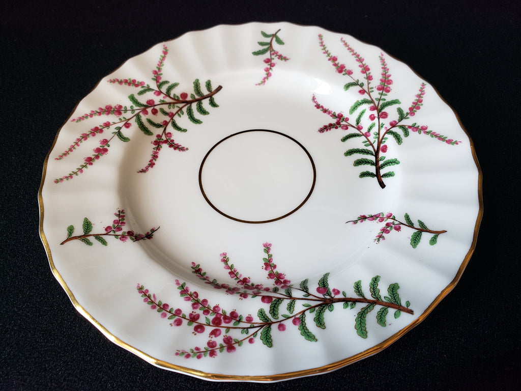 Vintage Royal Worcester Dunrobin Saucer ONLY 6-1/4"(lot 2127)
