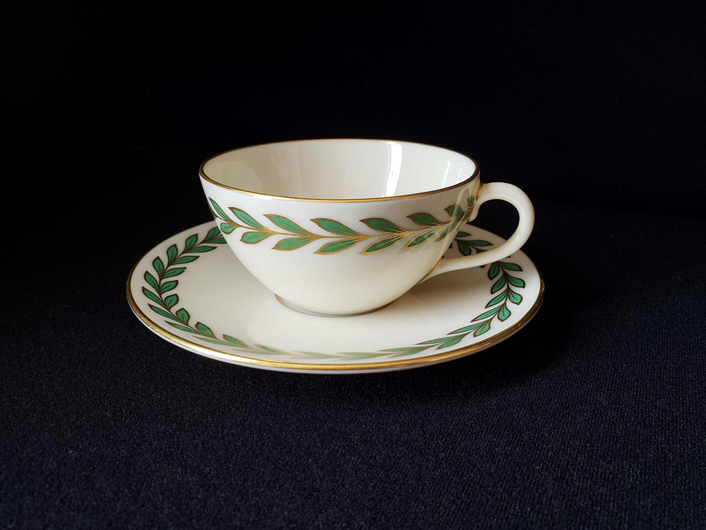 Vintage Lenox Athenia X-421 Tea Cup with Saucer (lot 1928)