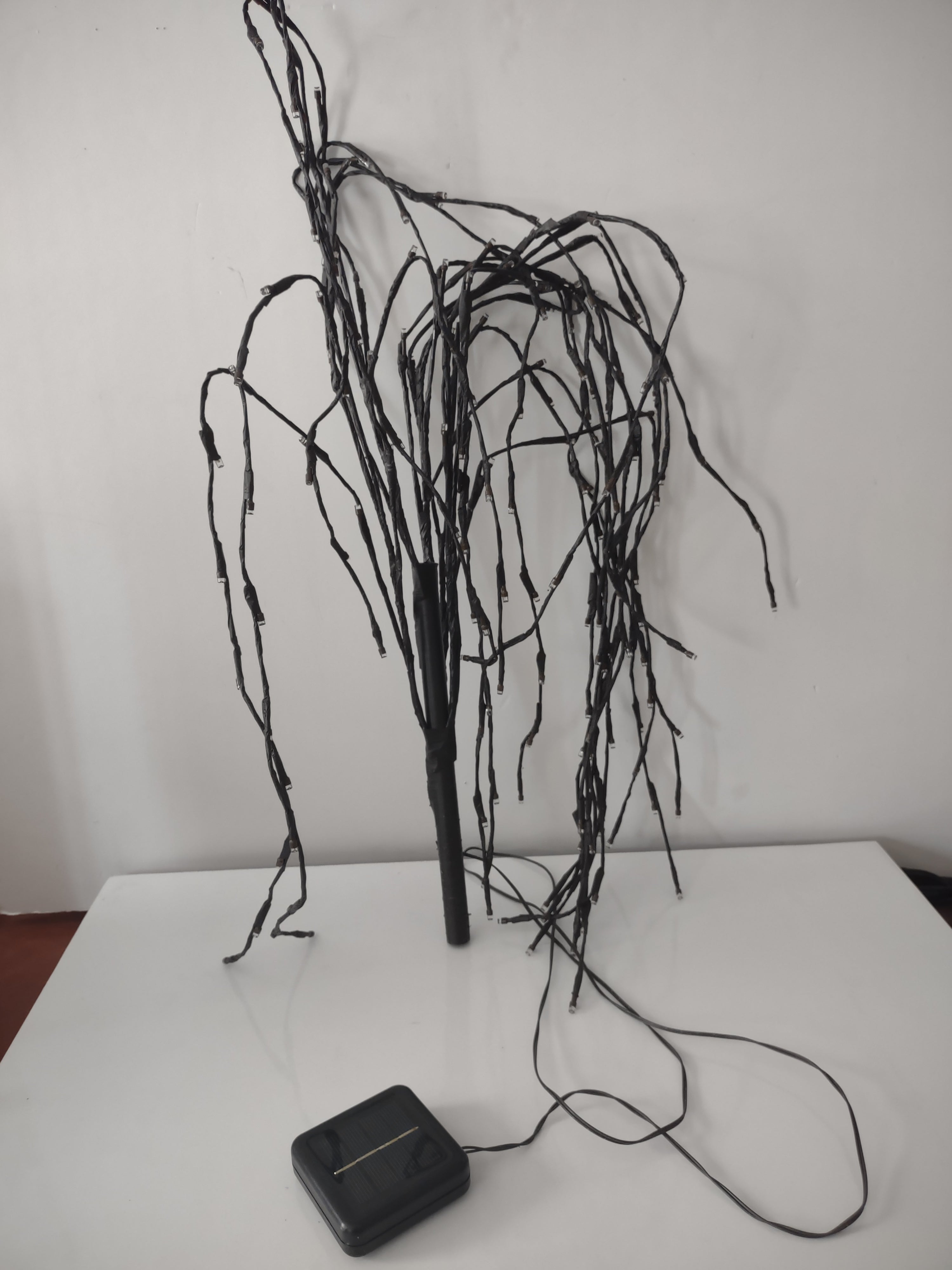 Halloween LED Willow Black Tree Branch ONLY (lot 3176c)