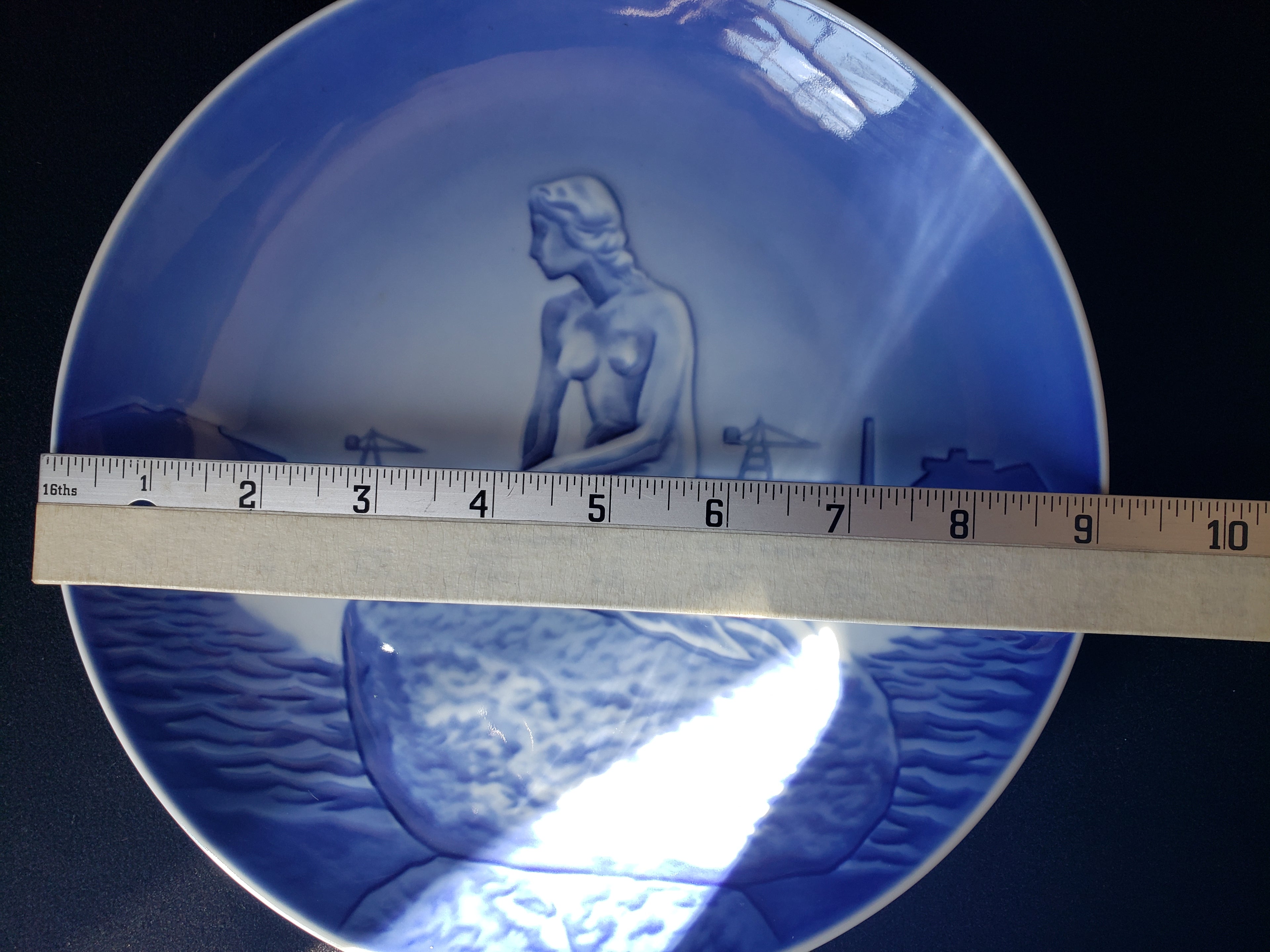 B & G Copenhagen Porcelain Wall Plate The Little Mermaid (lot 2198)
