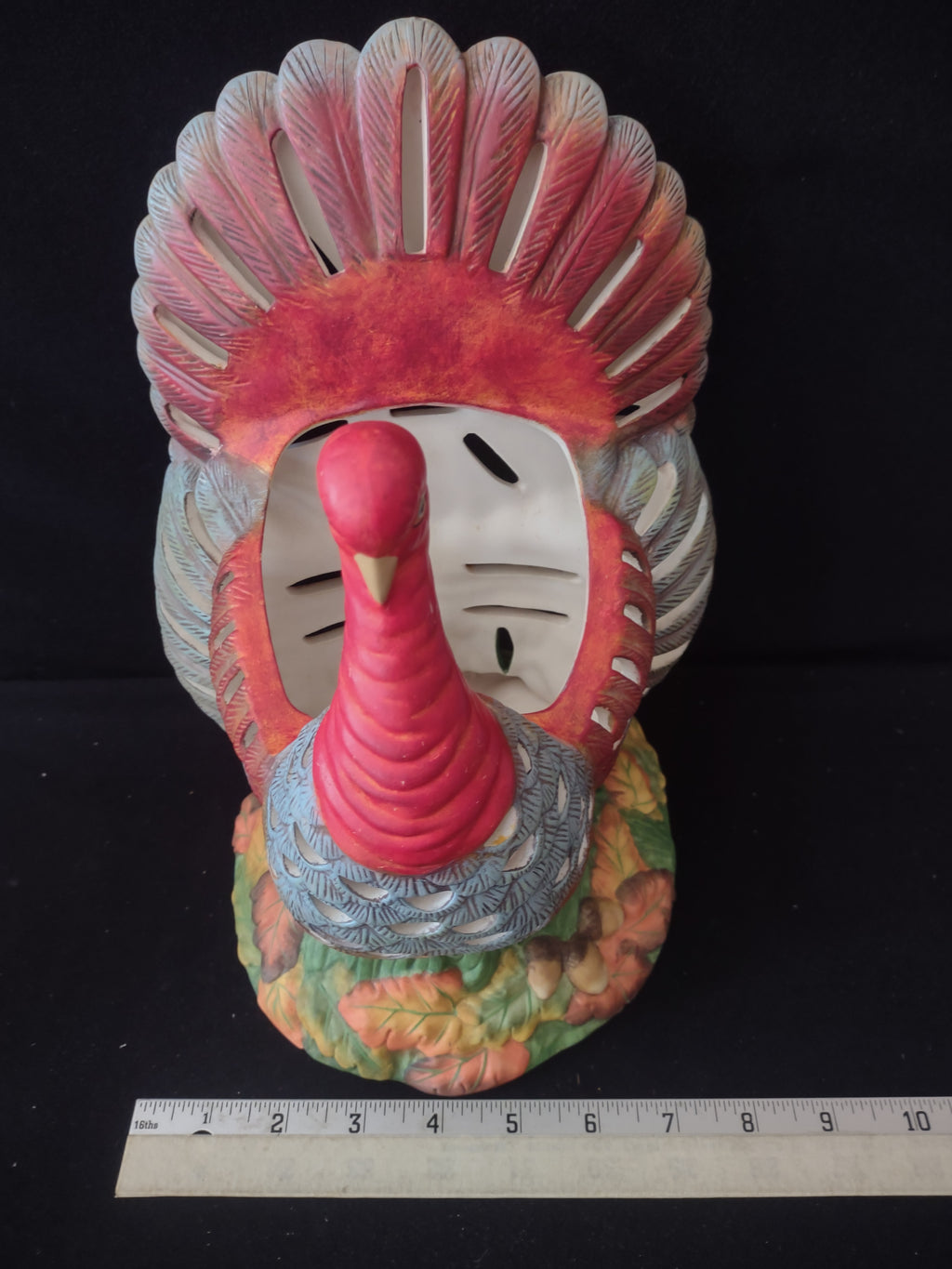 Thanksgiving/Fall Party Lite Gobbler Turkey Tea Light Holder NO Lid (Lot 3415)