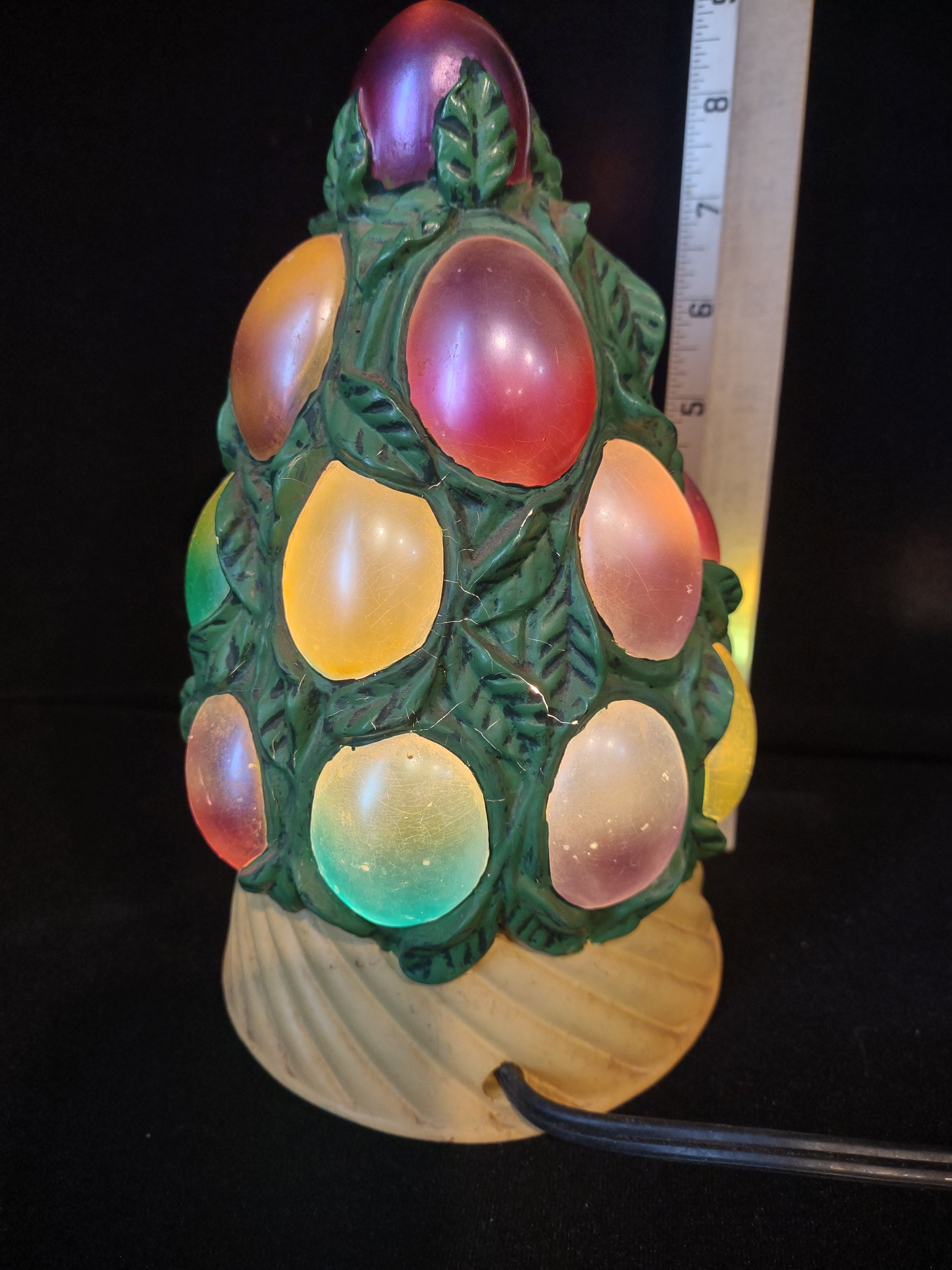 Vintage Easter Egg Tree Lamp (lot 2505j)
