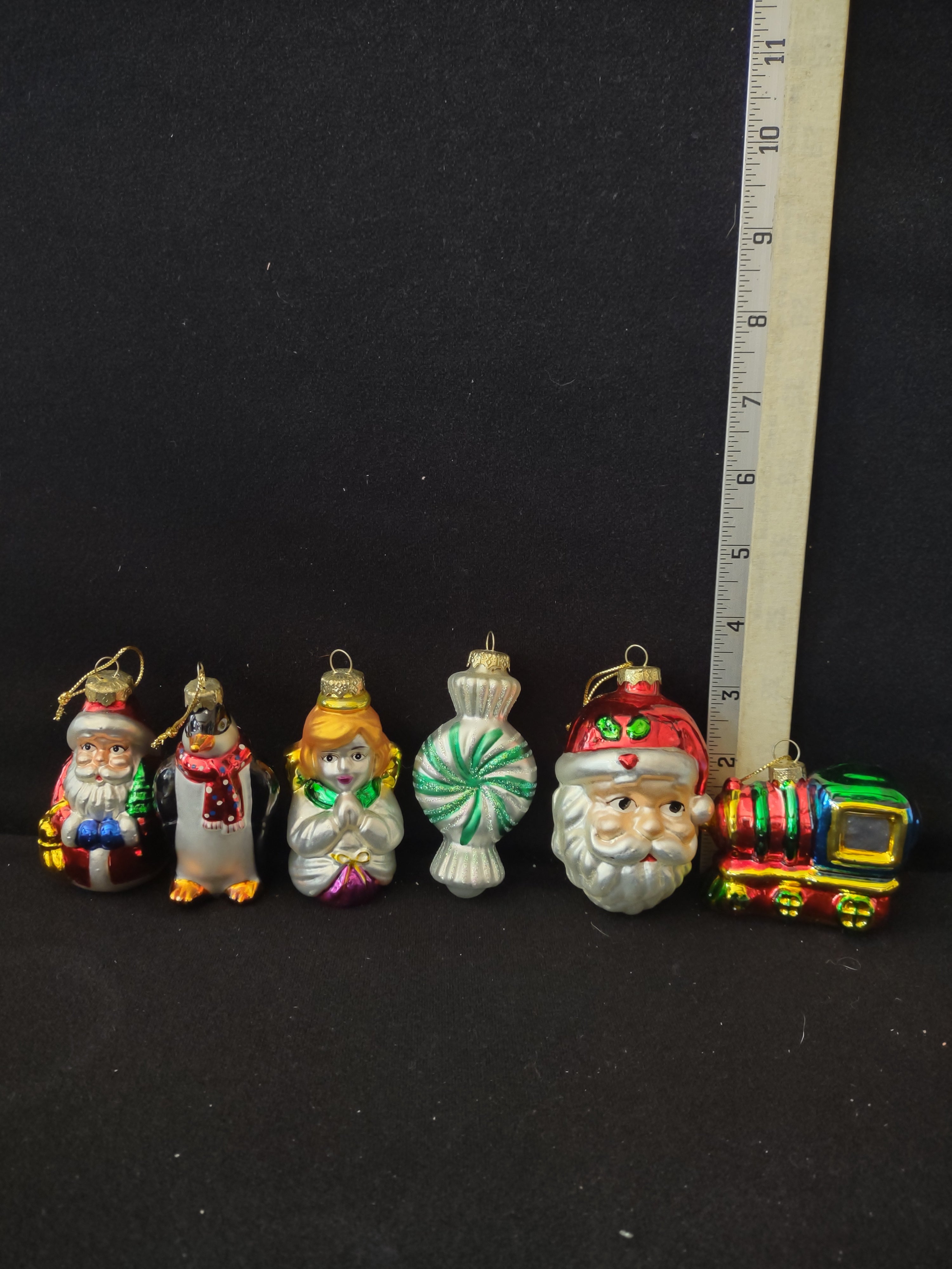 Thomas Pacconi 11 Glass Christmas Ornaments (Lot 3791)