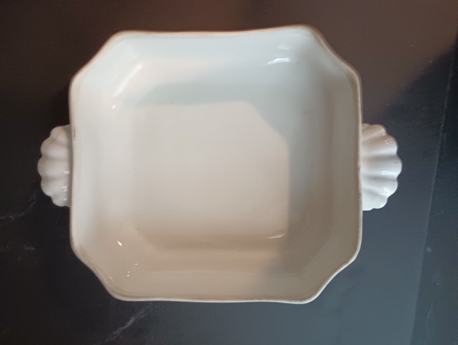 H&C Limoges France White Square Serving Dish Set of 3 (lot 402)
