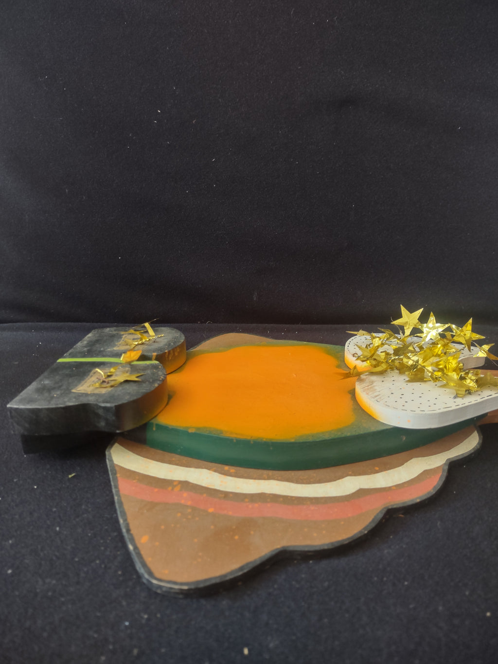 Thanksgiving Handmade Wooden Turkey Wall Hanging (Lot 3421)