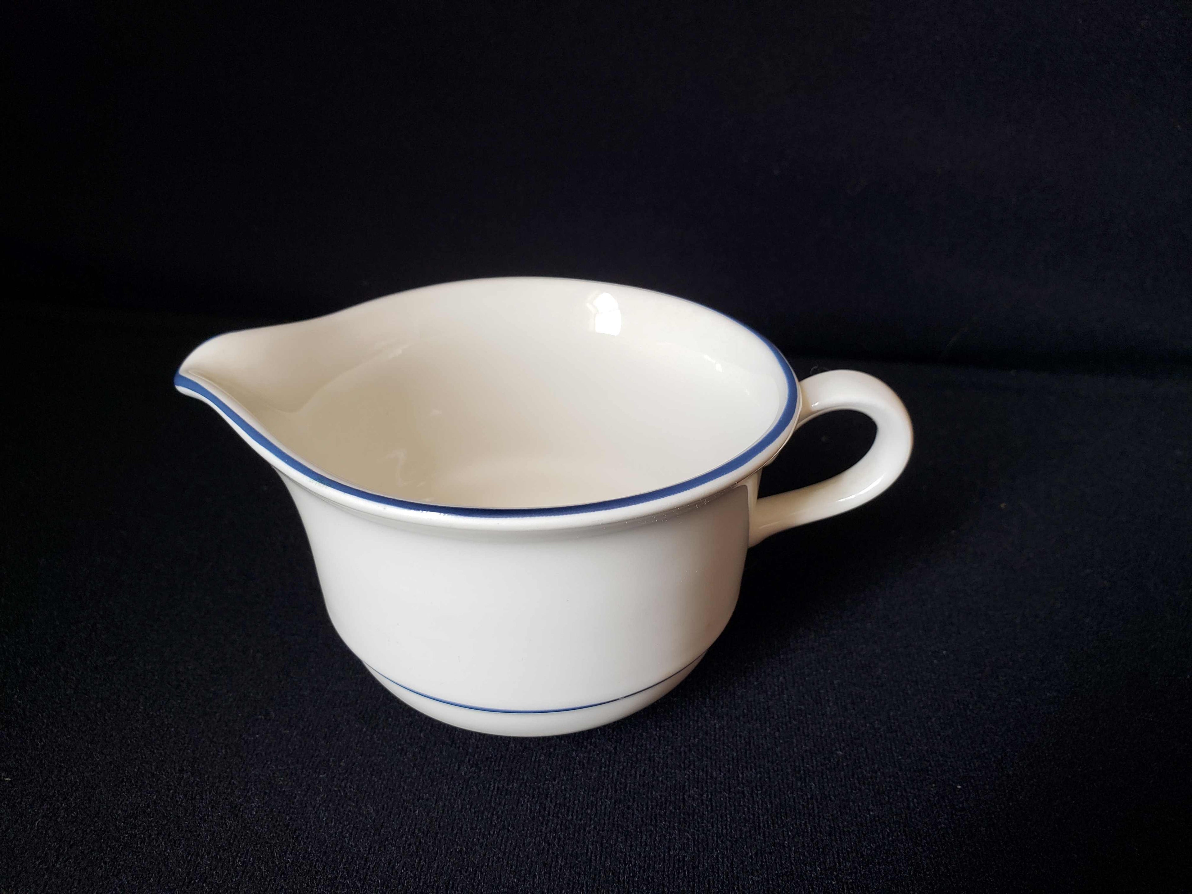Vintage Lenox Chinastone Blue Pattern Creamer (lot 1918)
