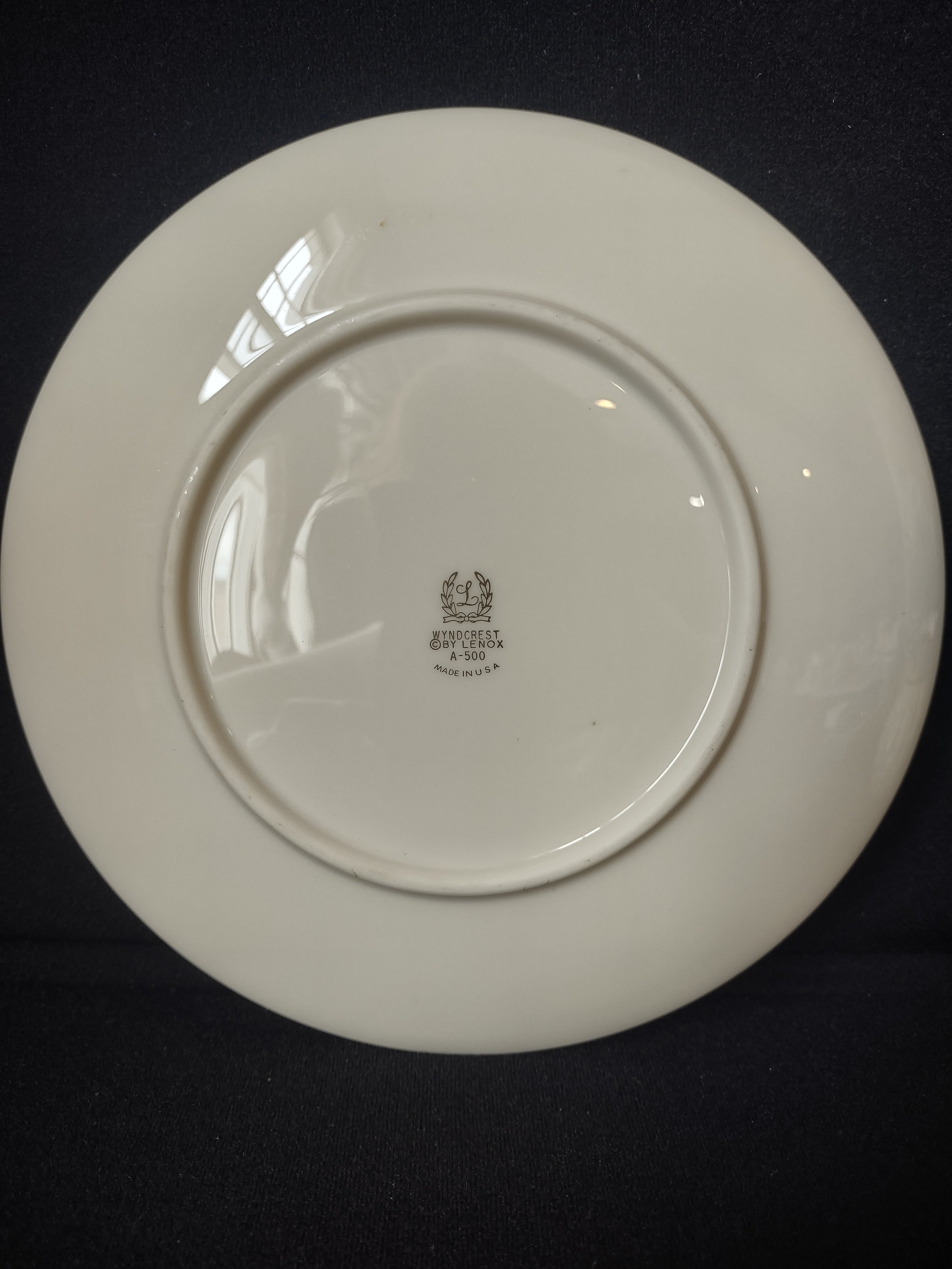 Vintage Lenox Wyndcrest A-500 Dessert or Salad Plate 8" (lot 1861)