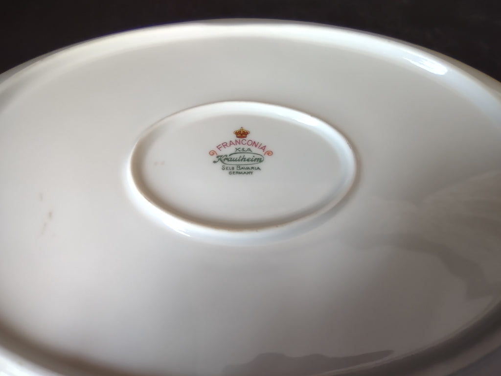 Franconia Krautheim HAWTHORN 13 3/4" Turkey Oval Serving Platter (lot 2611)