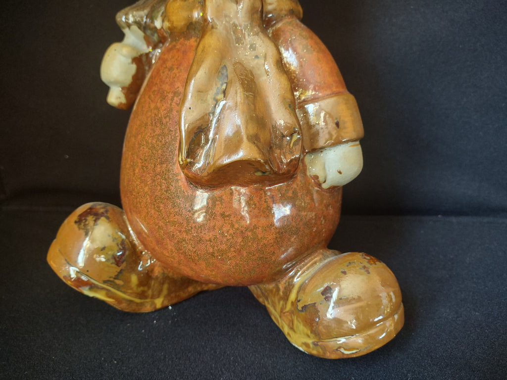 Ceramic Christmas Snowman Figurine 12" (lot 1707)