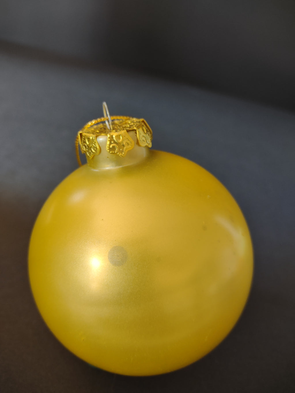 Vintage Christmas 2002 Yellow Campbells Collector Ornament IMPERFECT (Lot 4699)