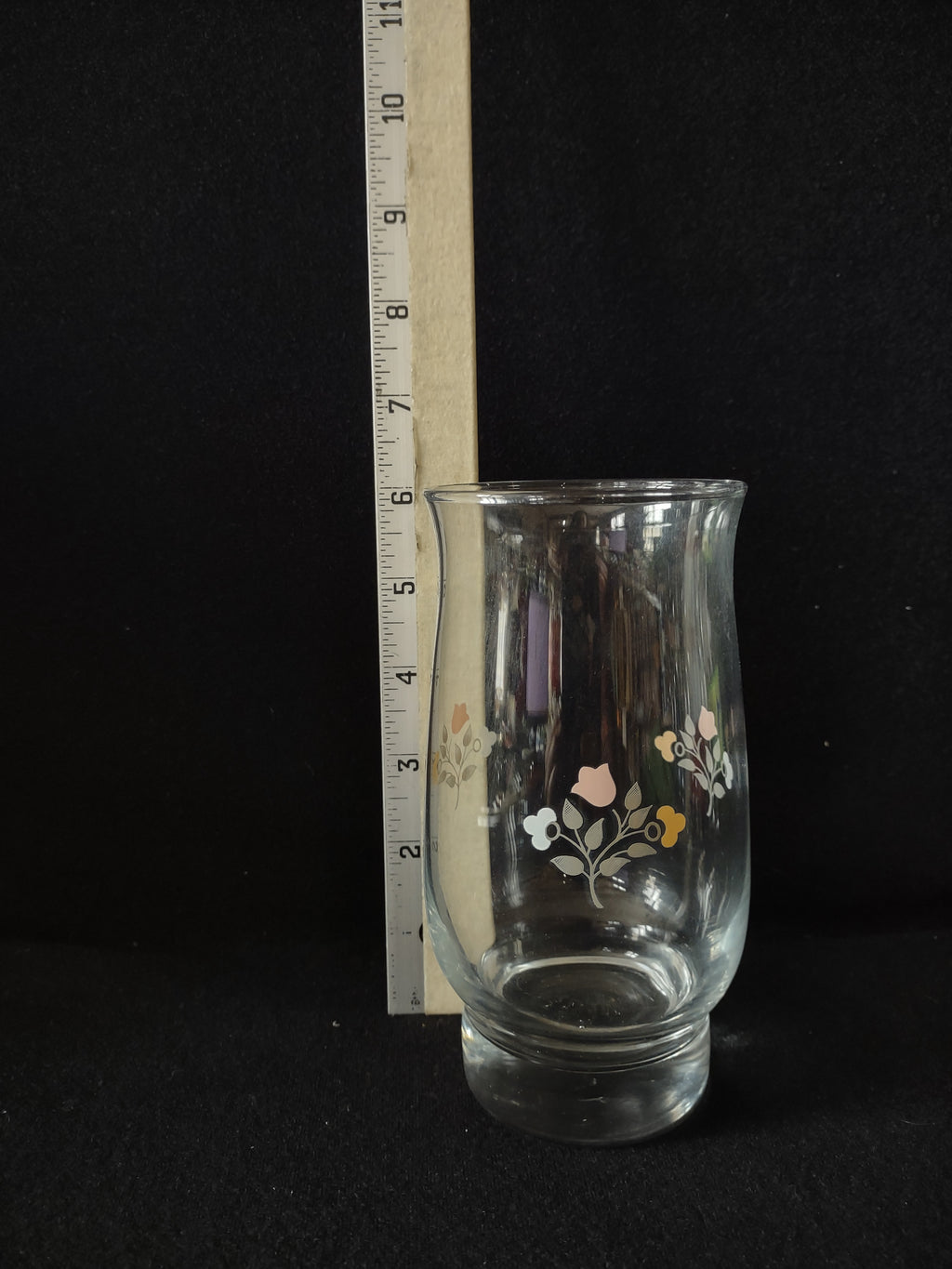 Vintage Remembrance Pfalzgraff Drinking Glass Tumbler x 4 (lot 5233)