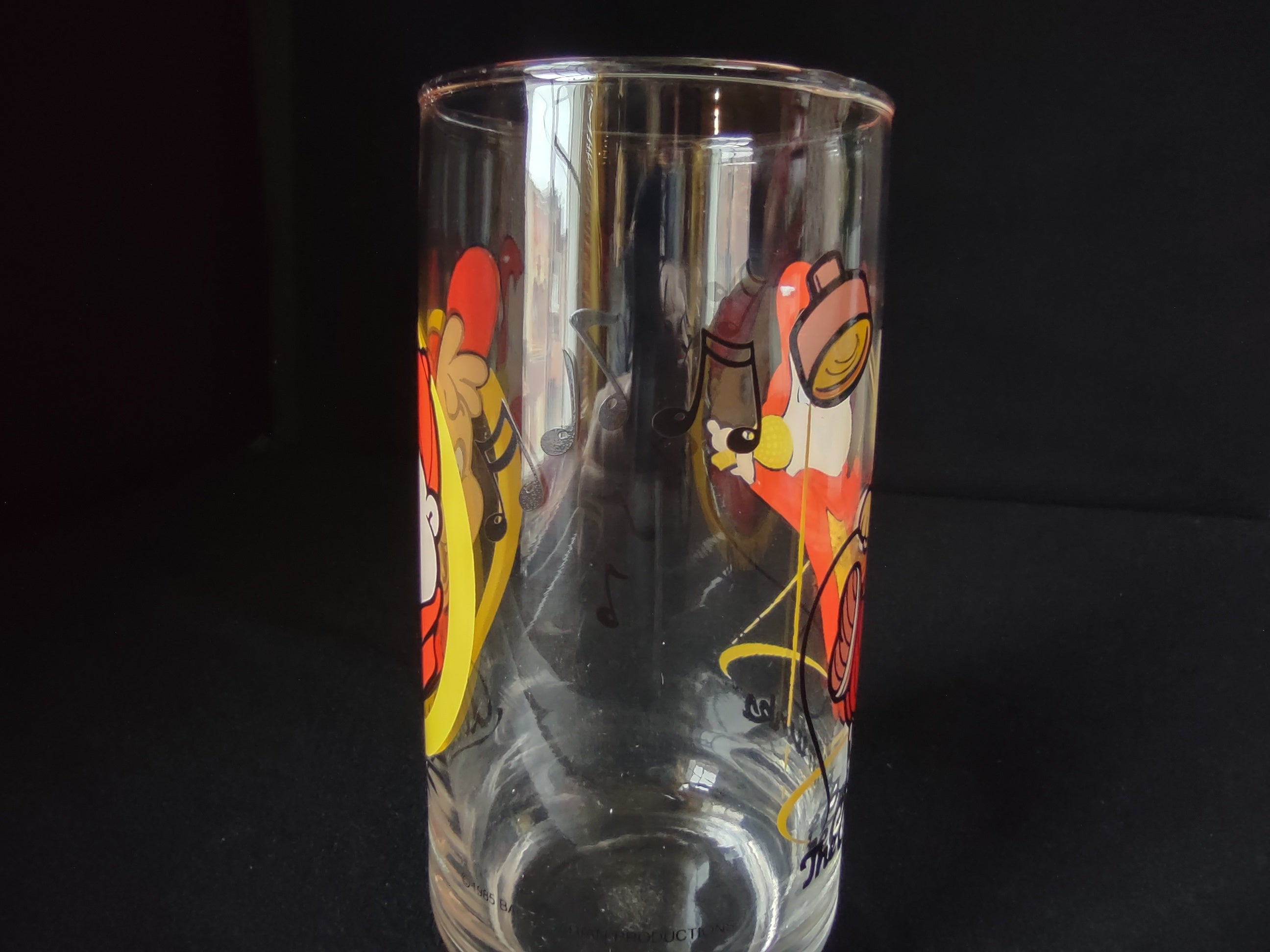 1985 Alvin and the Chipmunks "Alvin" Vintage Drinking Glass (lot1536)