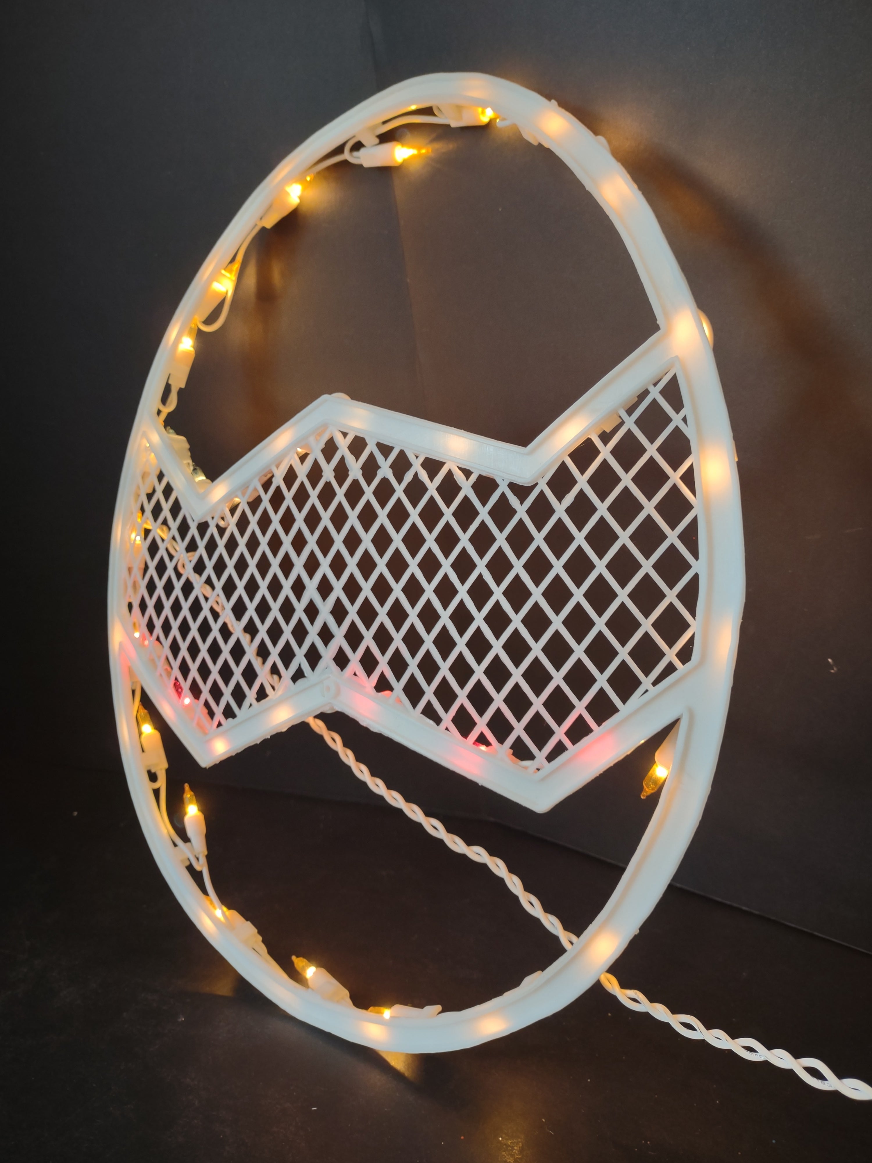 Vintage Set of 4 Window Easter Egg Light Up (lot 1382)