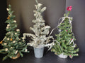 Lot of 3 Christmas Trees 20" Victorian Rose Bells (lot 1567)
