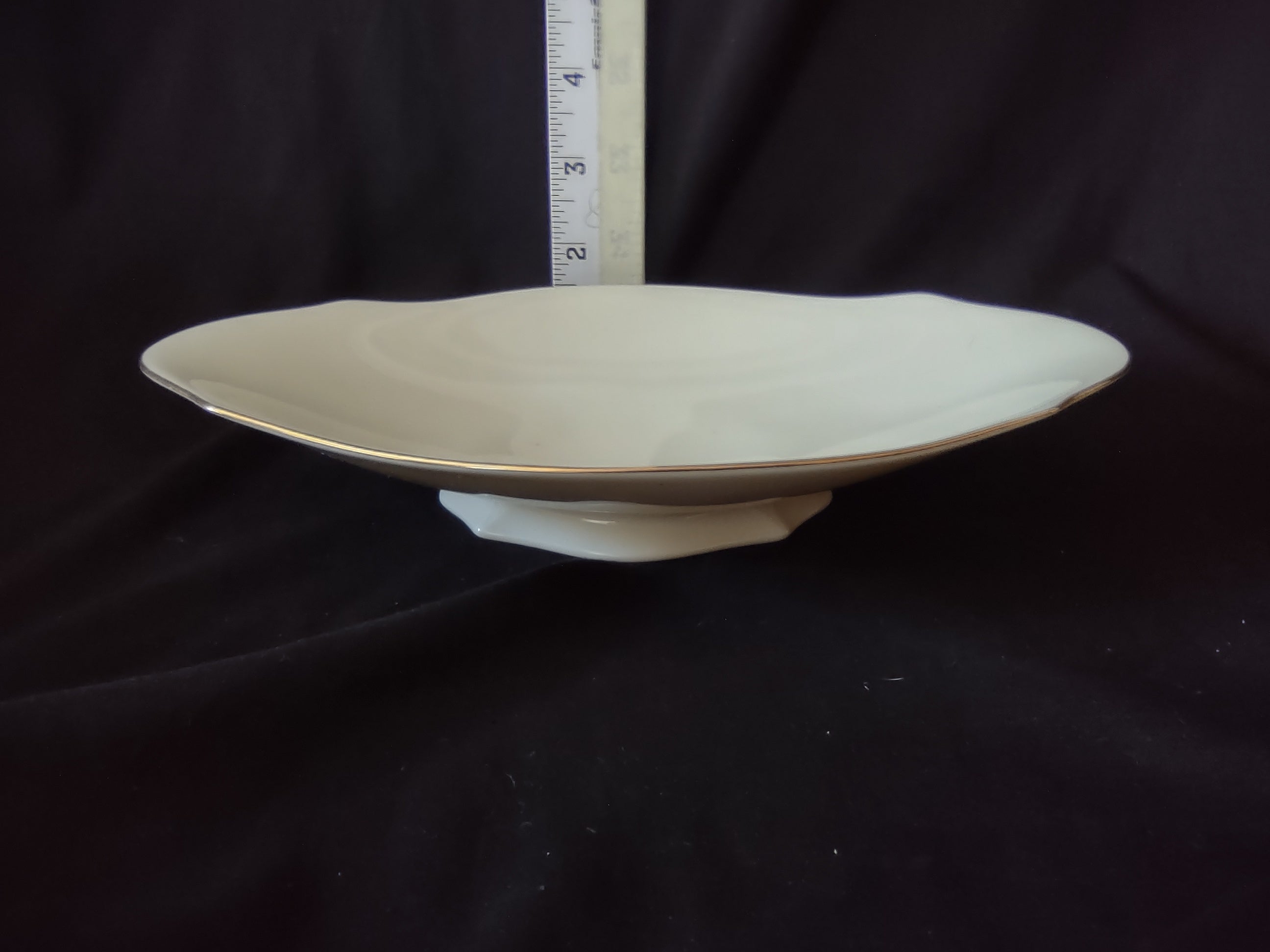 Vintage Lenox Oval Footed Serving Bowl (lot 1985)