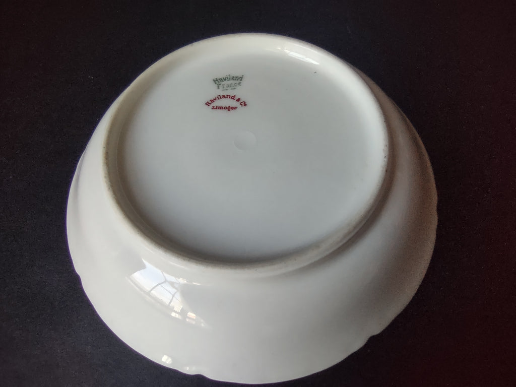 Haviland France Limoges Small Bowl 5" Gold Trim (lot 1007)
