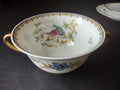 B. Altman Limoges Old Abbey Rouen Spray Pheasant Bouillon Cup & Bread (lot 813)