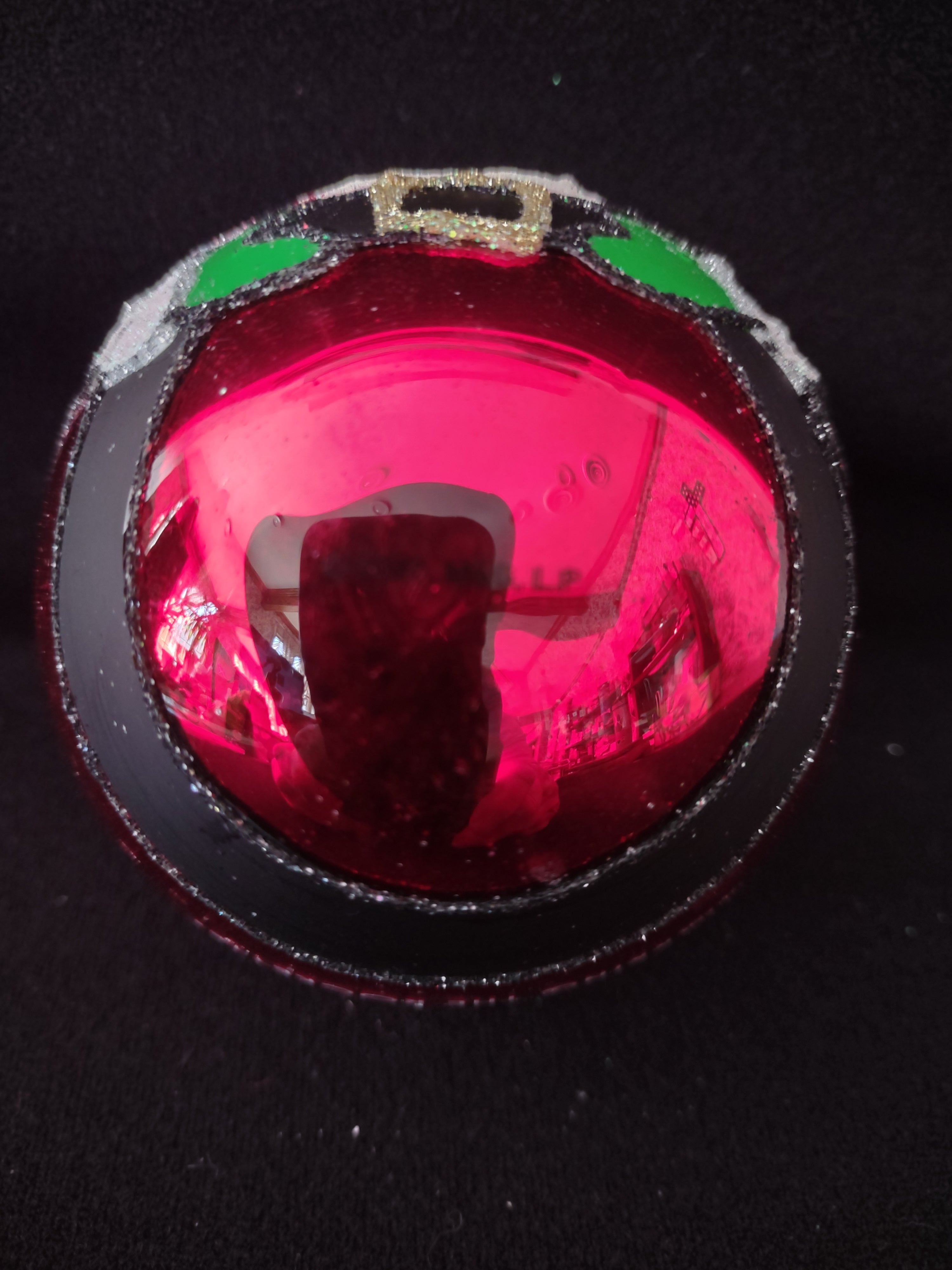 Kurt S Adler Christmas Ornament Santa Face Radio City Rockettes (Lot 4173)
