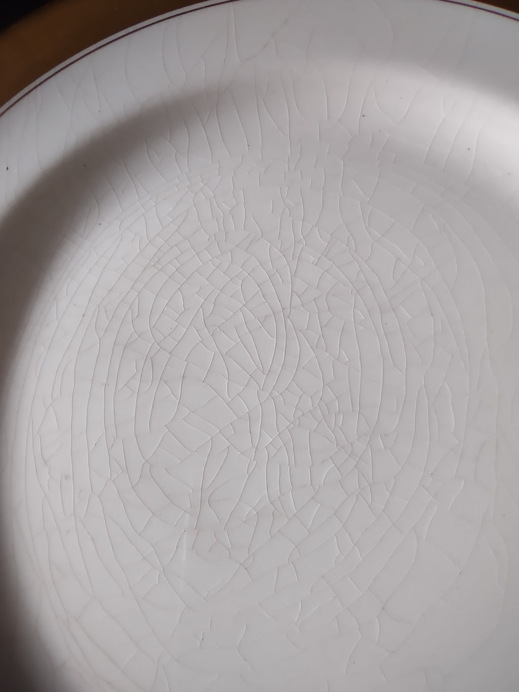 Vintage Johnson Brothers 9" Dinner Plate Pareek Gold Rim Set Of 4 (Lot 5557)