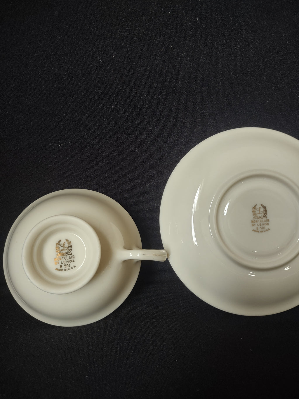 Vintage Lenox Montclair Tea Cup and Saucer (lot 1882)