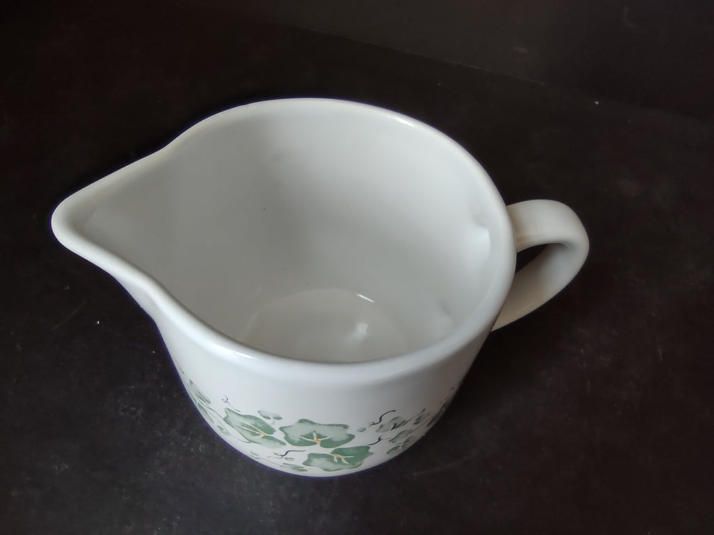 Corelle Corning Callaway Ivy Creamer Pitcher Syrop 3" JAY (lot 2928c)