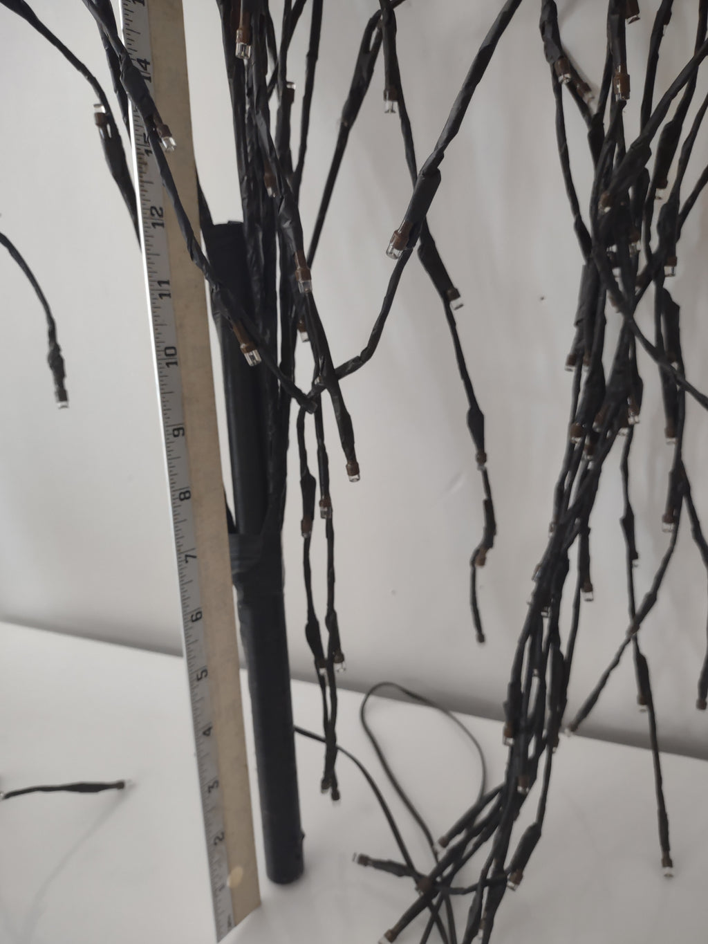 Halloween LED Willow Black Tree Branch ONLY (lot 3176c)