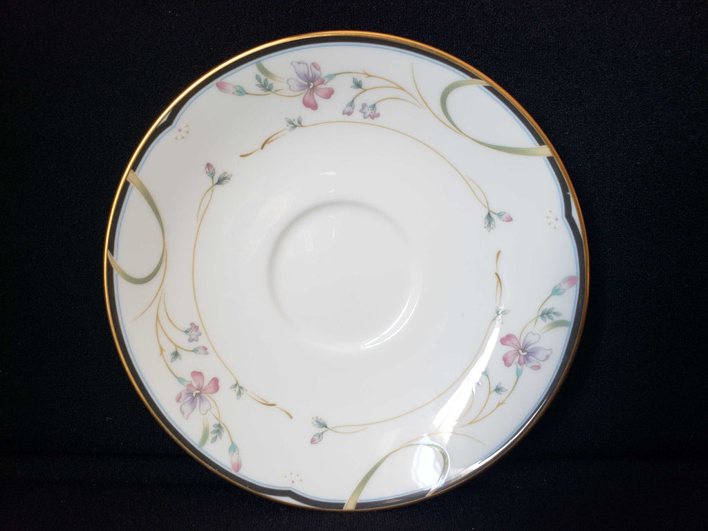Vintage Lenox Debut Collection Constance Fine Bone Saucer ONLY (lot 1911)