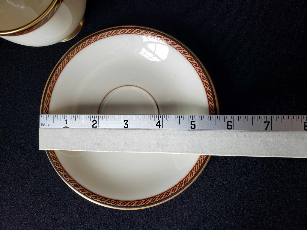 Vintage Lenox Monroe Tea Cup with Saucer (lot 1925)