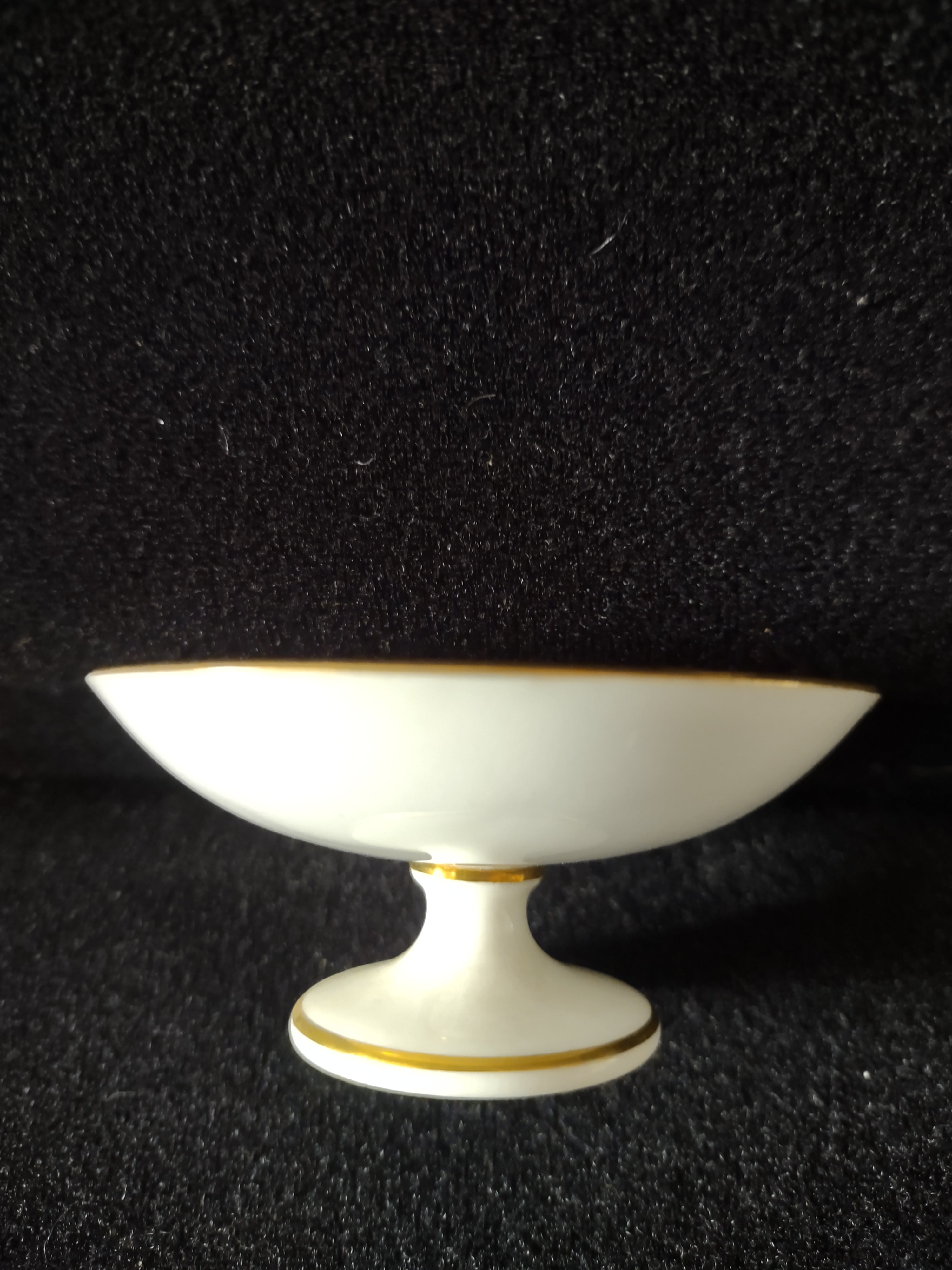 Vintage Minton Small Delicate Condiment Serving Dish x 3 Pink Gold Trim Lot 5455