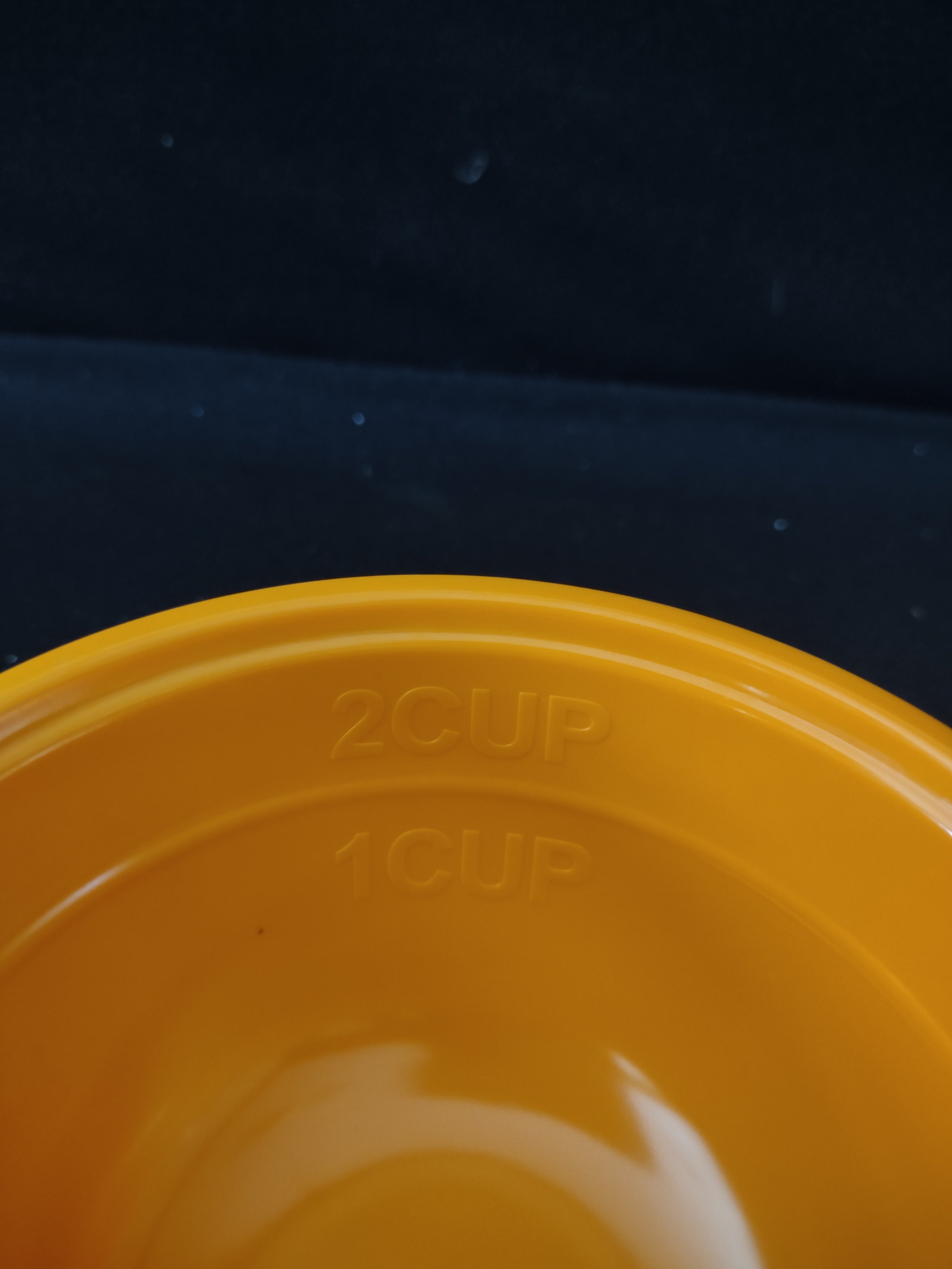 Halloween/Harvest Orange Plastic Measuring Cups (Lot 3129)