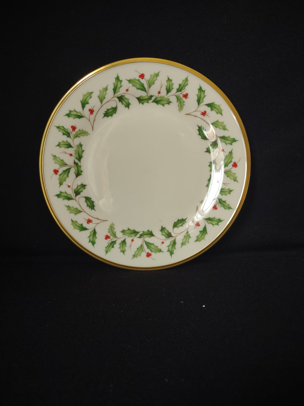 Vintage Lenox Holiday Salad or Luncheon Plate 8-1/8" (lot 1870)