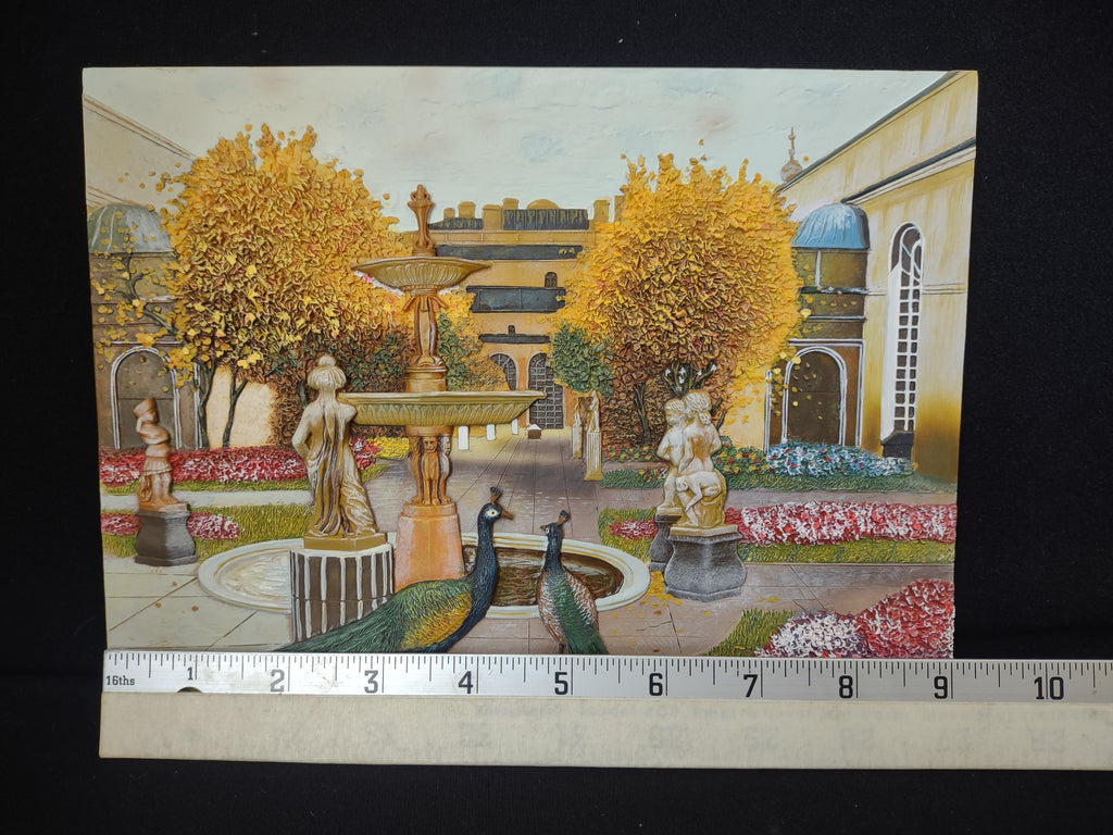 Room with a View Sculpted art Wall Display Hanging St. Petersburg (lot 2747c)