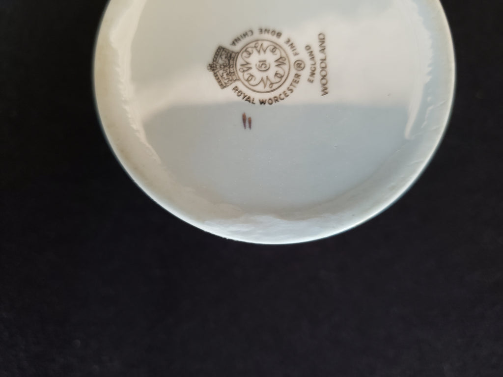 Vintage Royal Worcester Woodland Demitasse Cup ONLY (lot 2097)