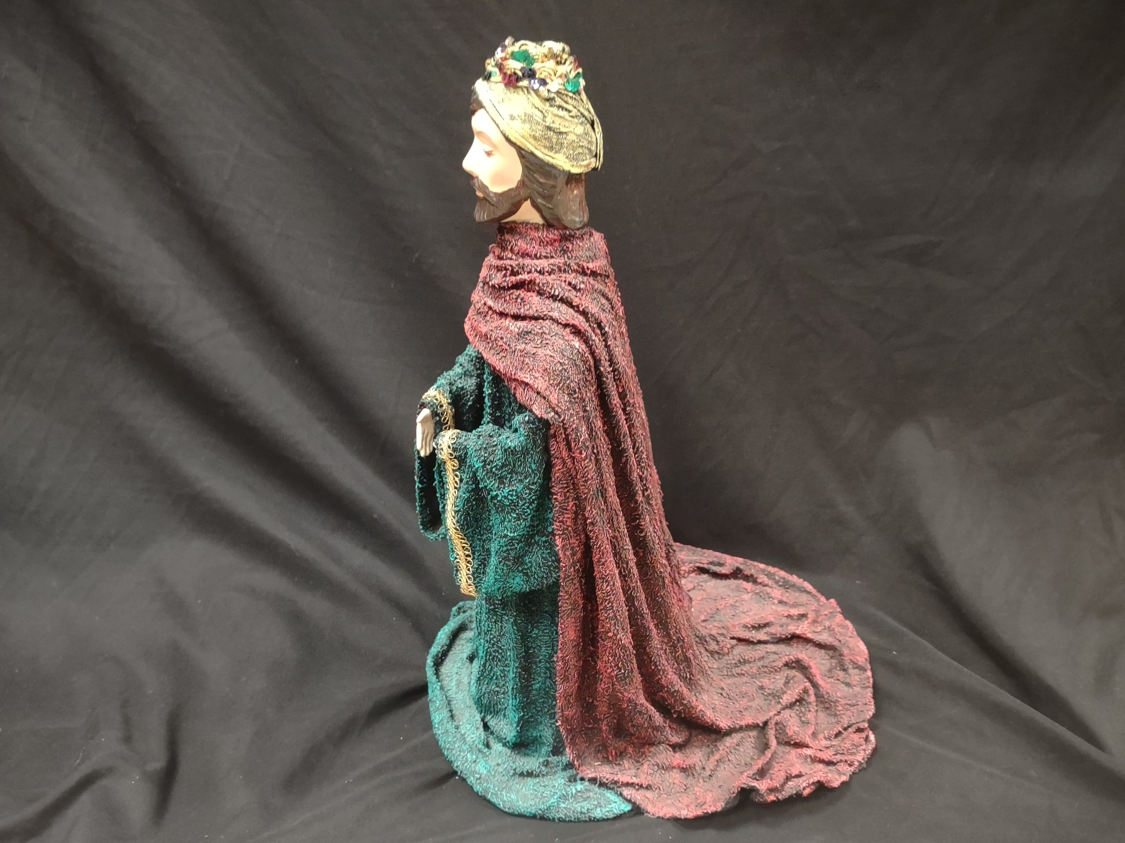Vintage Christmas Nativity Wise Man 16" (lot 1337)