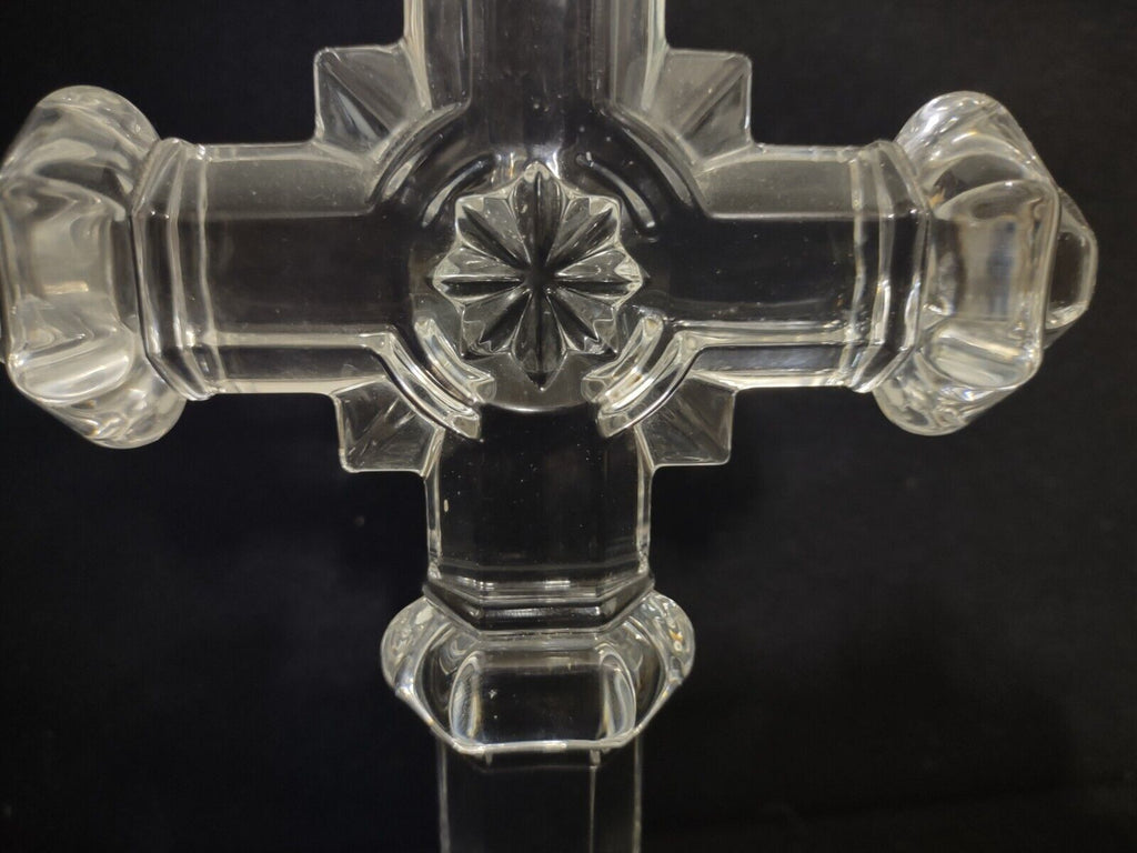 Clear Crystal Noble Excellence Cross Figurine