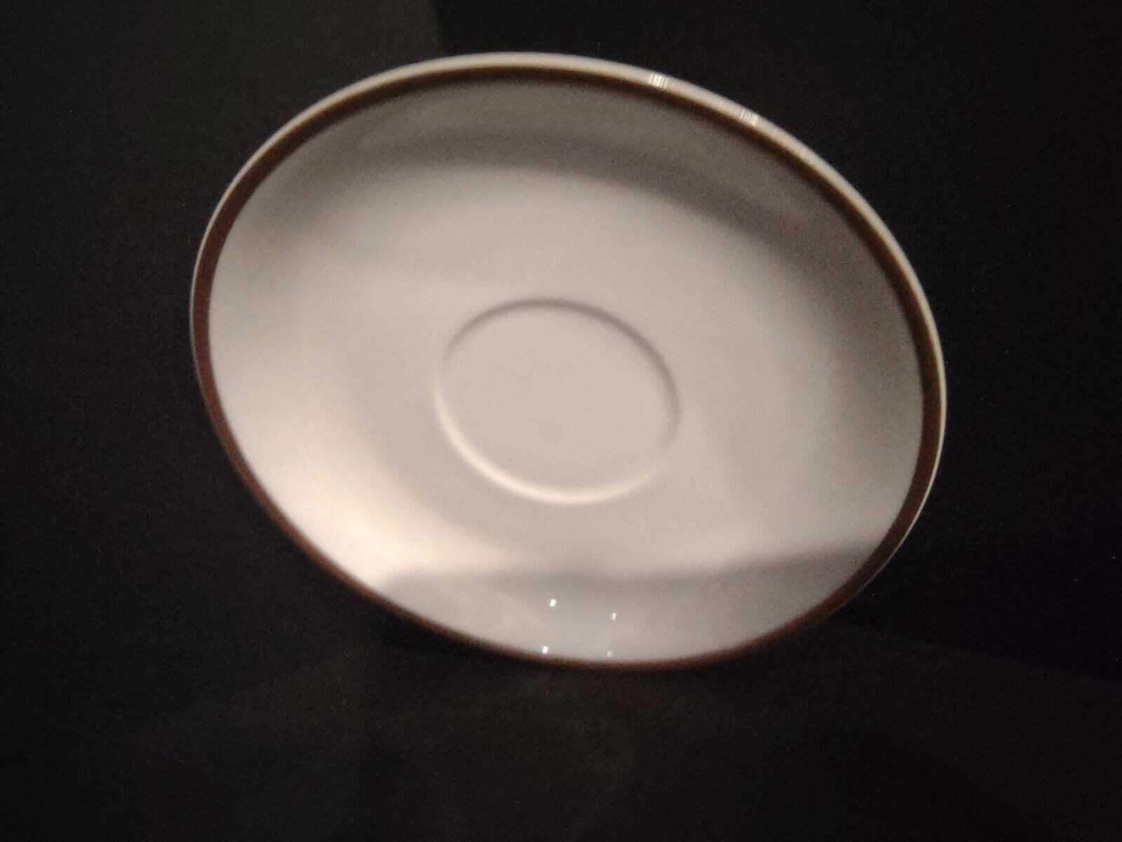 Haviland Limoges France Gold Trim White 5-3/8" Saucer (lot 684)