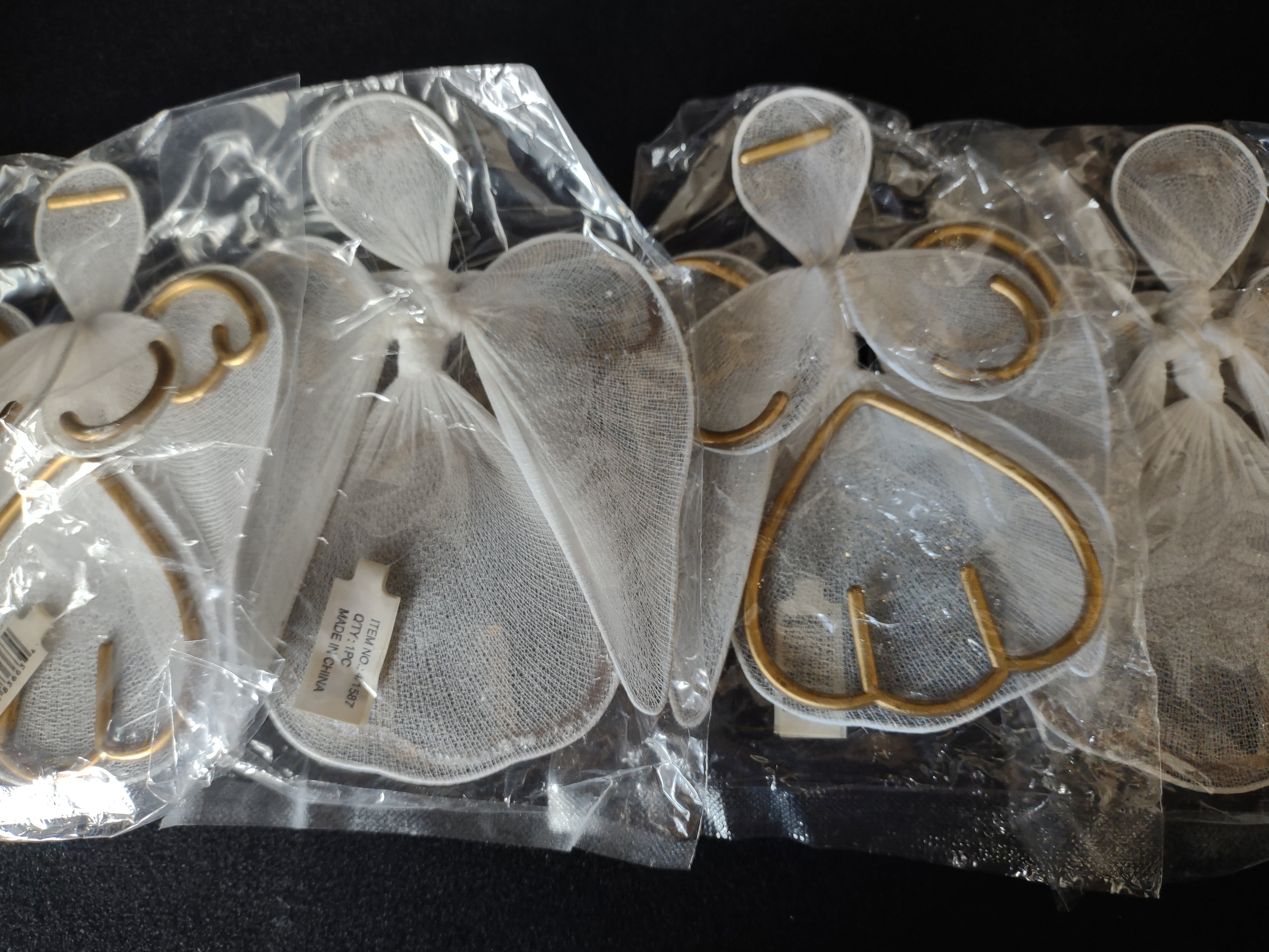 Vintage Christmas Angel Set of 6 (lot 1764)